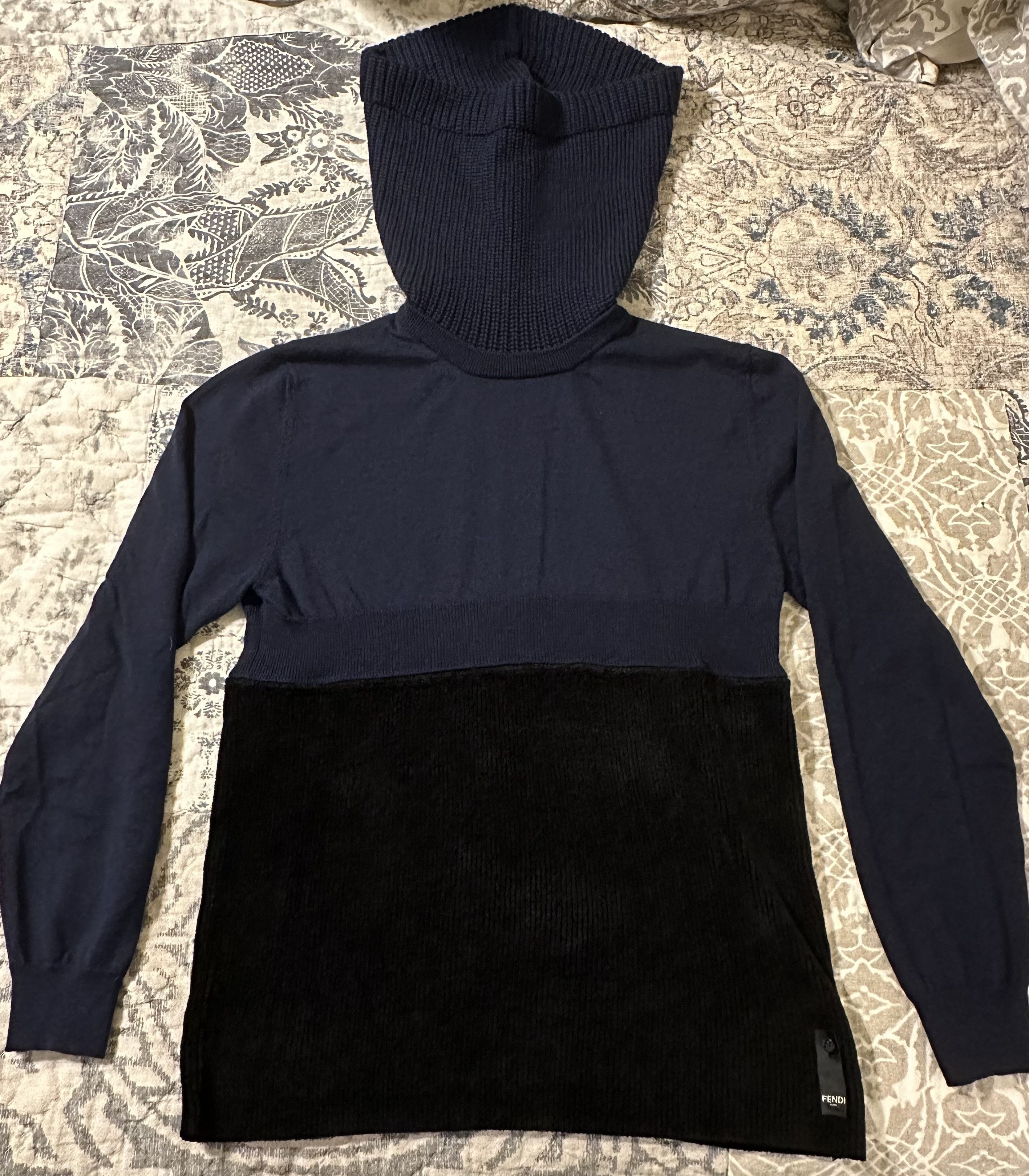 Fendi Fendi Scuba Hood Sweater Size US M / EU 48-50 / 2 - 1 Thumbnail