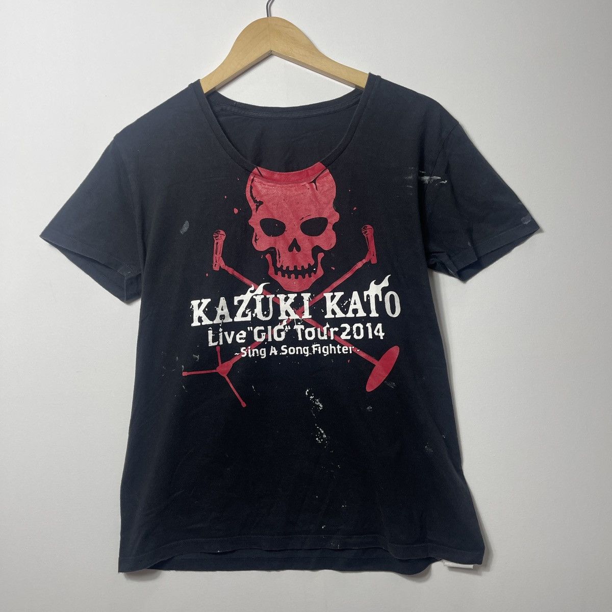 Other KAZUKI KATO Live "GIG" Tour 2014 Tee Vintage Size US S / EU 44-46 / 1 - 1 Thumbnail