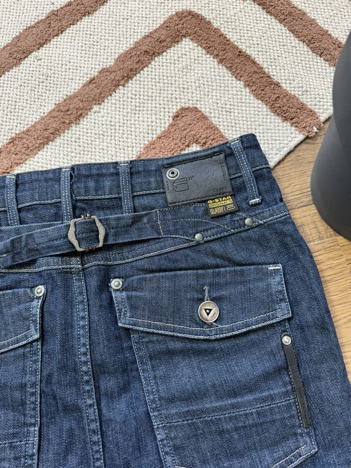 G-Star MULTIPOCKET G-STAR RAW DENIM MINI SKIRT Size 28" / US 6 / IT 42 - 5 Thumbnail