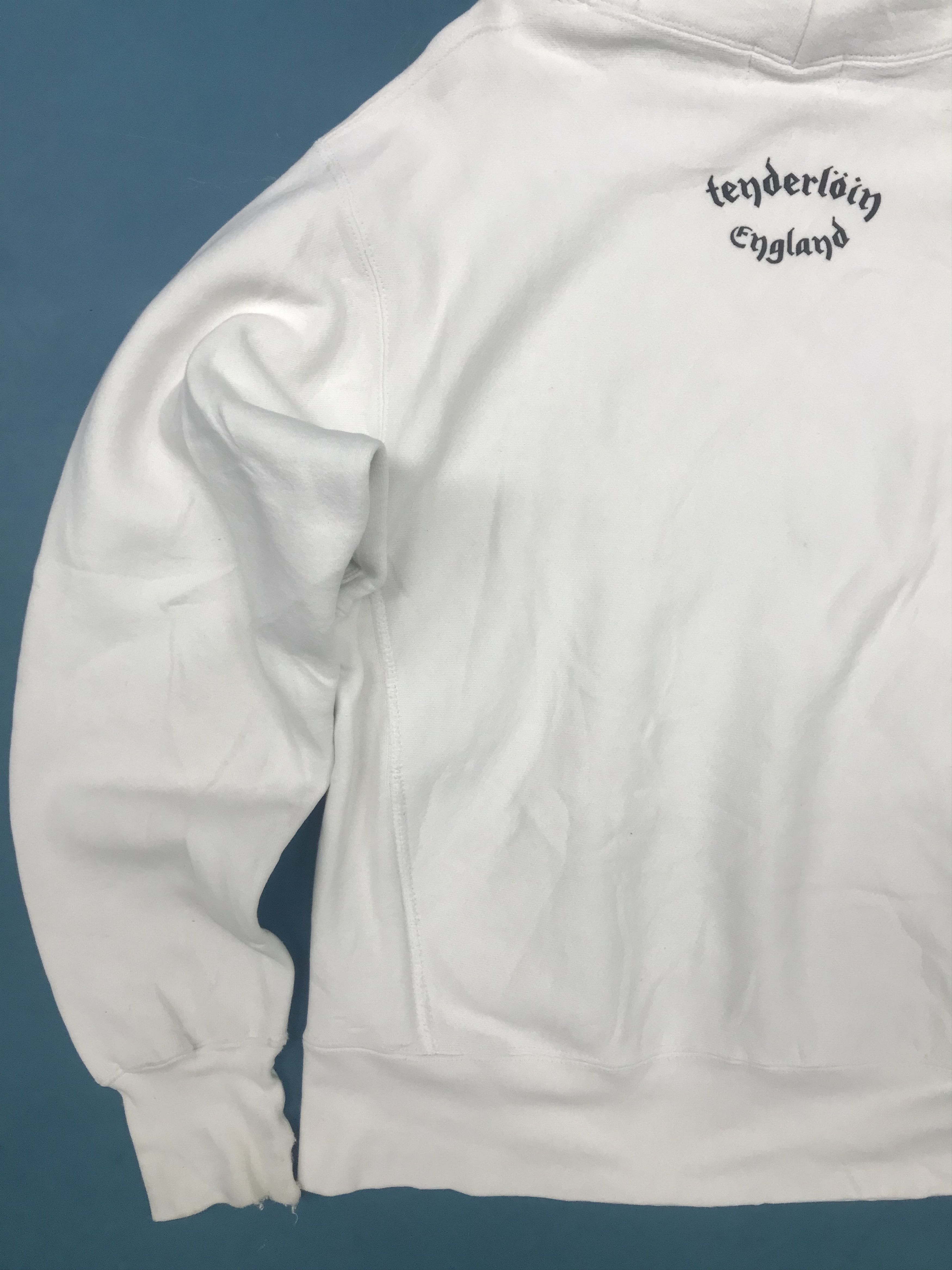Tenderloin Rare!! Vintage 90s/00s Tenderloin Japan Spellout Hoodie Size US L / EU 52-54 / 3 - 13 Thumbnail