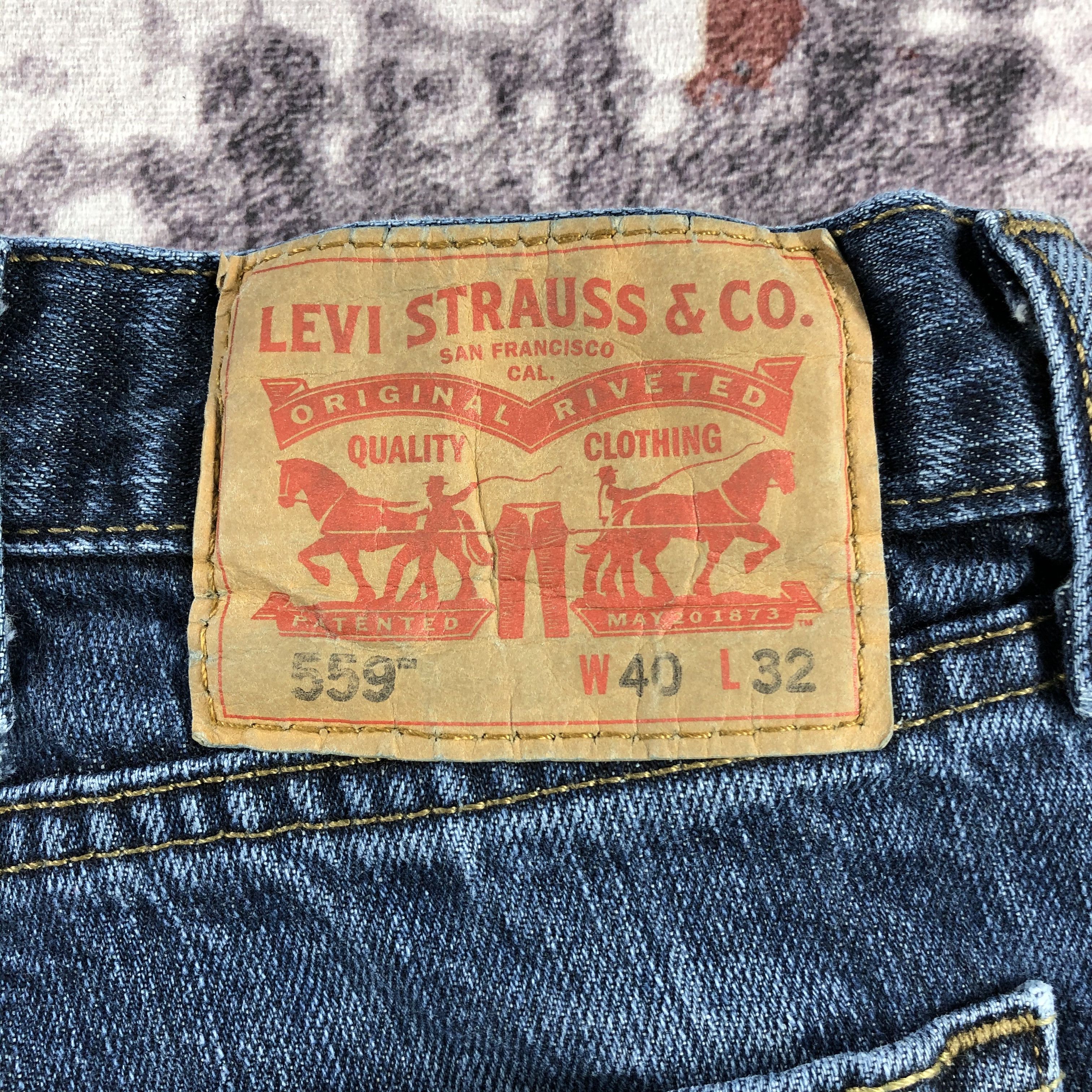 Levi's × Vintage Vintage Blue Wash Levis 559 Jeans-JM3001 Size US 41 - 6 Thumbnail