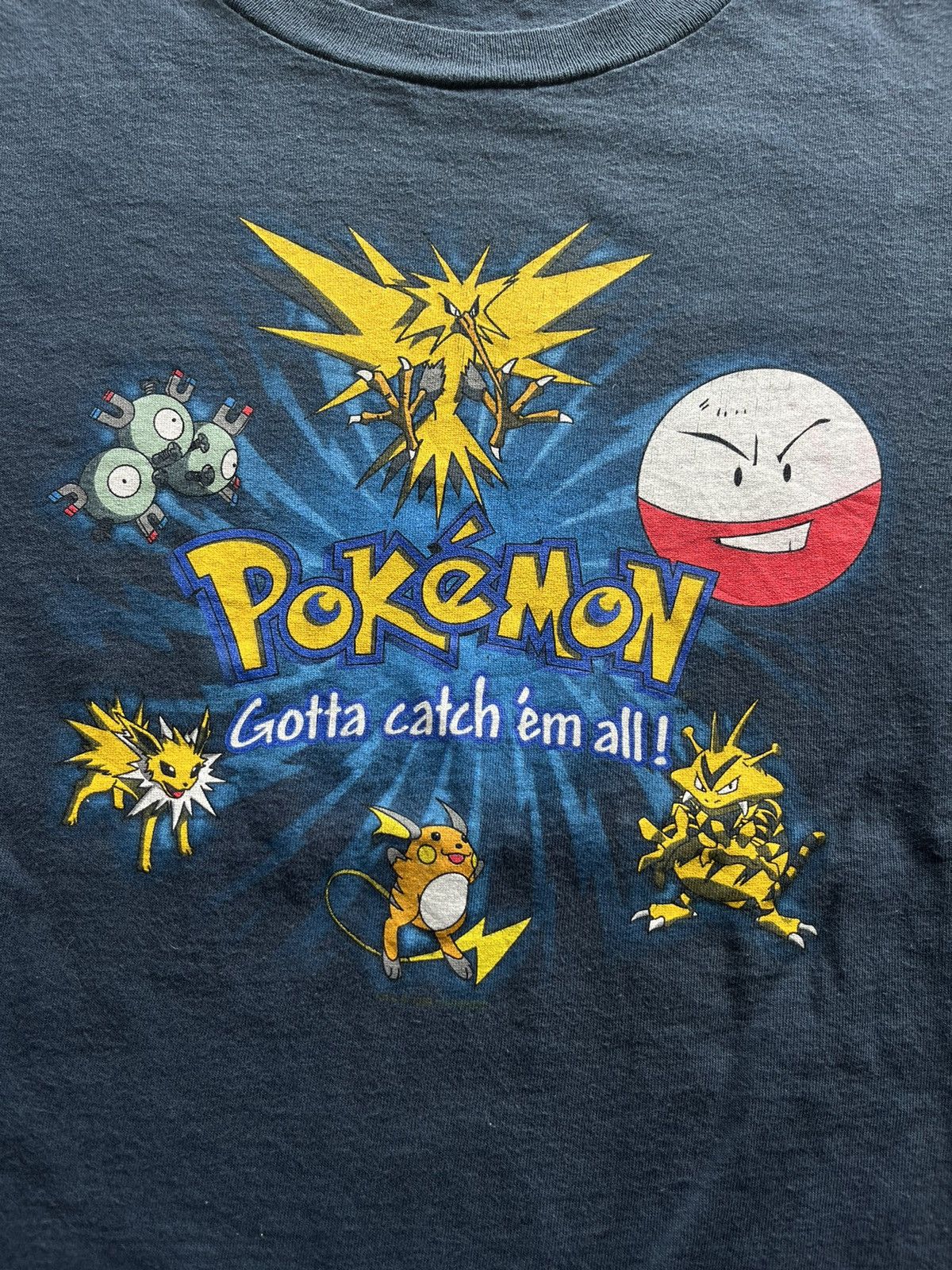 Nintendo × Pokemon × Vintage Vintage Lightning POKEMON 1999’s Nintendo T-shirt Size US M / EU 48-50 / 2 - 5 Thumbnail