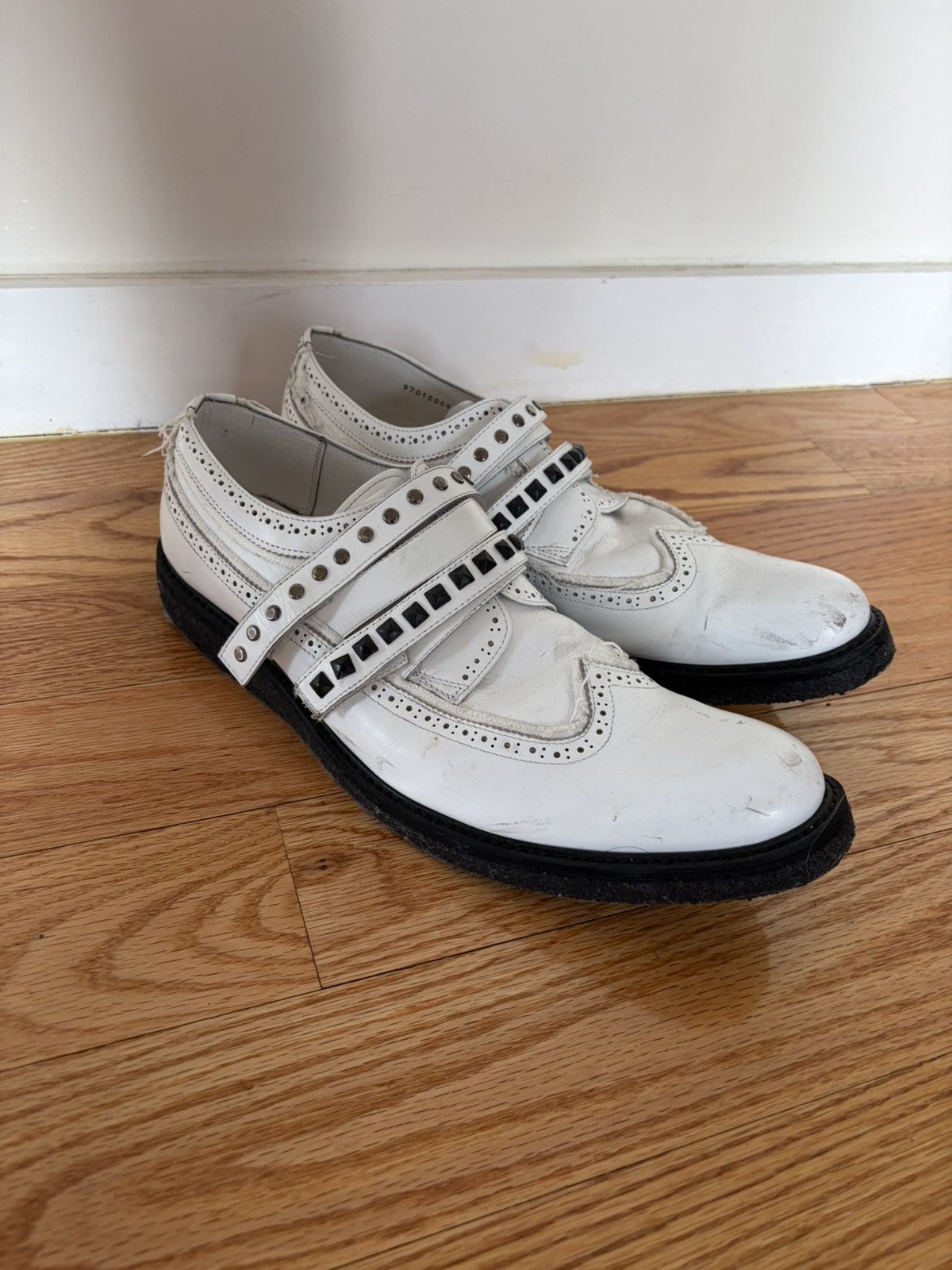 Roen Hiromu Takahara Leather Studded Strap Shoes Size US 9 / EU 42 - 1 Thumbnail