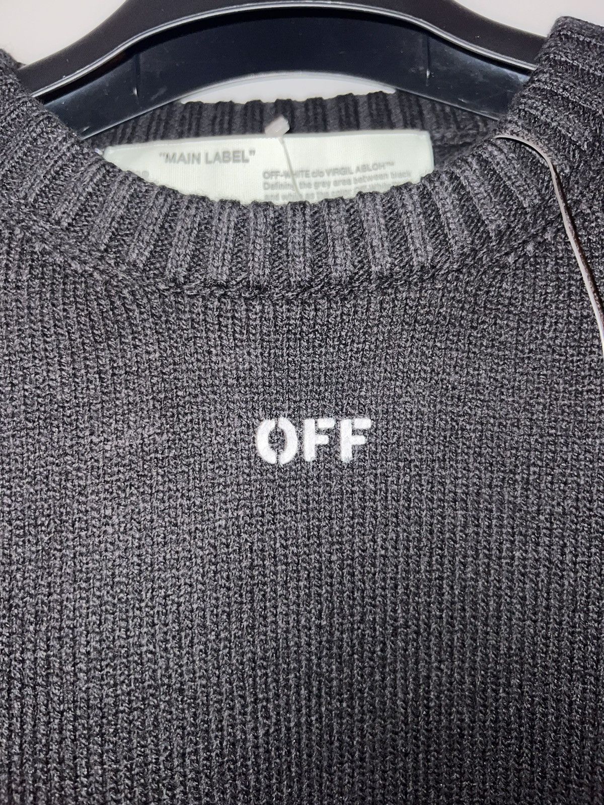 Off-White Off-White Knitwear Crewneck Size US XXL / EU 58 / 5 - 6 Thumbnail