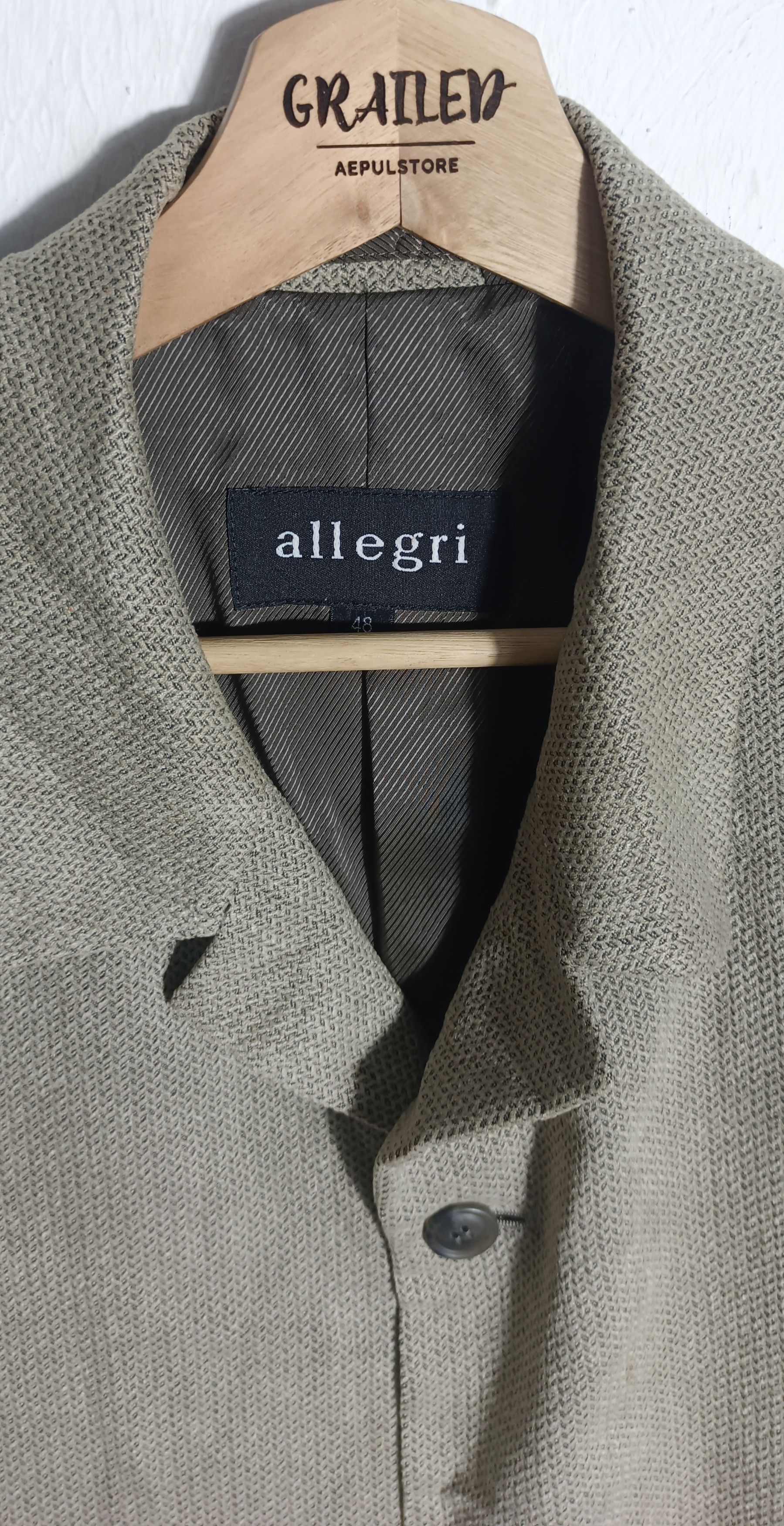 Allegri × Vintage Vintage🔥🔥Allergri Italy Designer Button Up Size US L / EU 52-54 / 3 - 9 Thumbnail