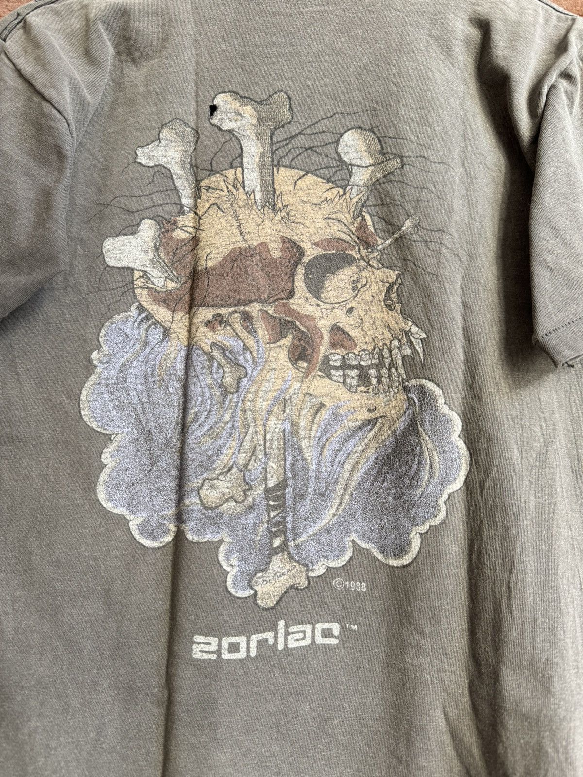 Vintage Vintage 80s Rare Zorlac Skateboards Pushead Grail Band Art M Size US M / EU 48-50 / 2 - 8 Thumbnail
