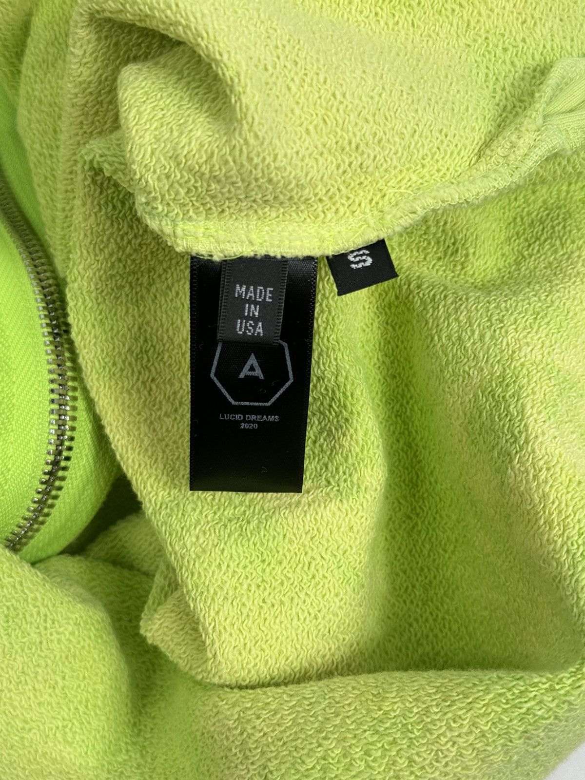 Alchemist LUCID DREAMS CRYSTAL DESIGN OVERSIZED ZIP UP HOODIE Size US L / EU 52-54 / 3 - 7 Thumbnail