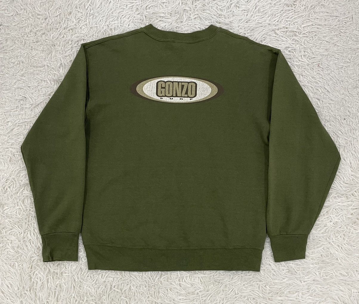 Japanese Brand Original Gonzo Surf Sweatshirt Made in Japan Size US M / EU 48-50 / 2 - 1 Thumbnail