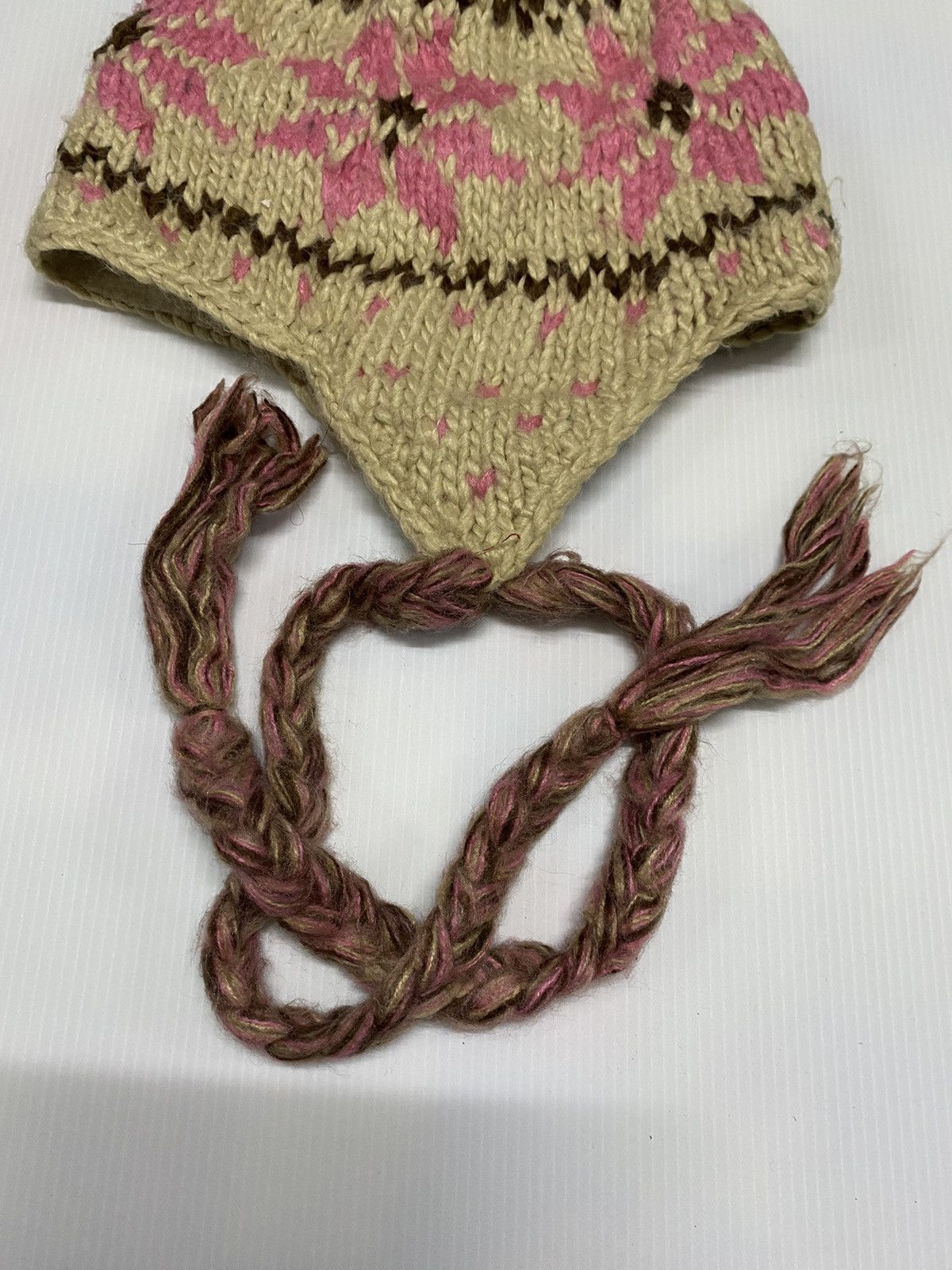 Japanese Brand × Vintage Unknown Earflap Winter Beanie Hat Size ONE SIZE - 3 Thumbnail