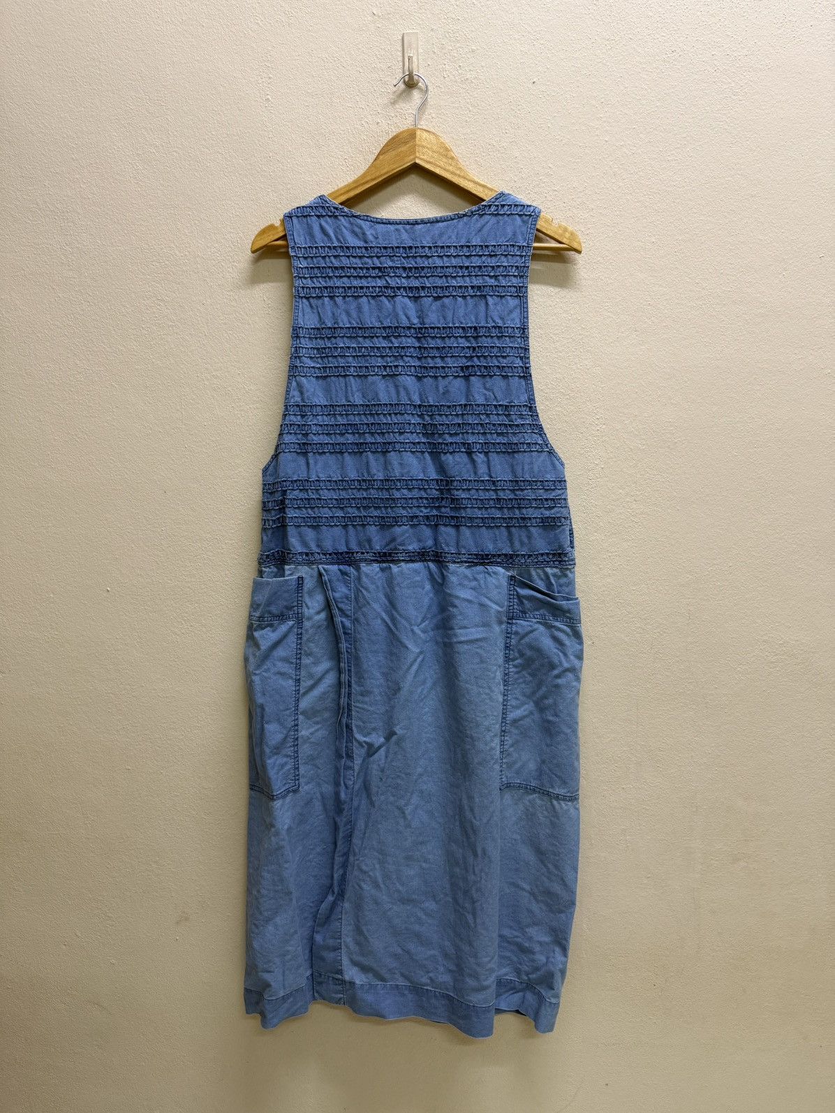 Hai Sporting Gear Issey miyake Hai Sporting Gear Denim Sleeveless Long Dress Size S / US 4 / IT 40 - 20 Thumbnail