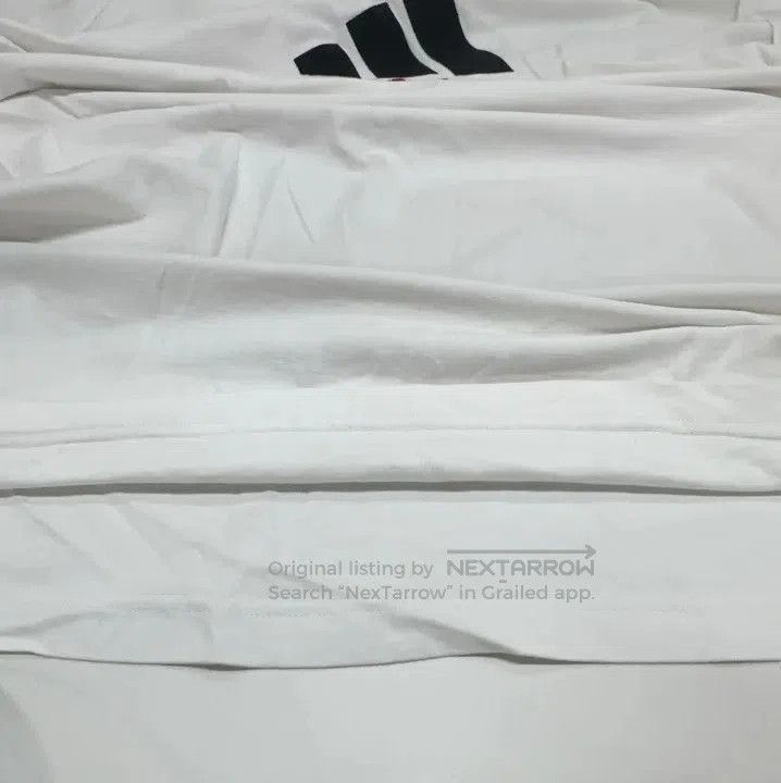 Balenciaga Balenciaga x Adidas Logo Embroidered White T. Size US M / EU 48-50 / 2 - 8 Thumbnail