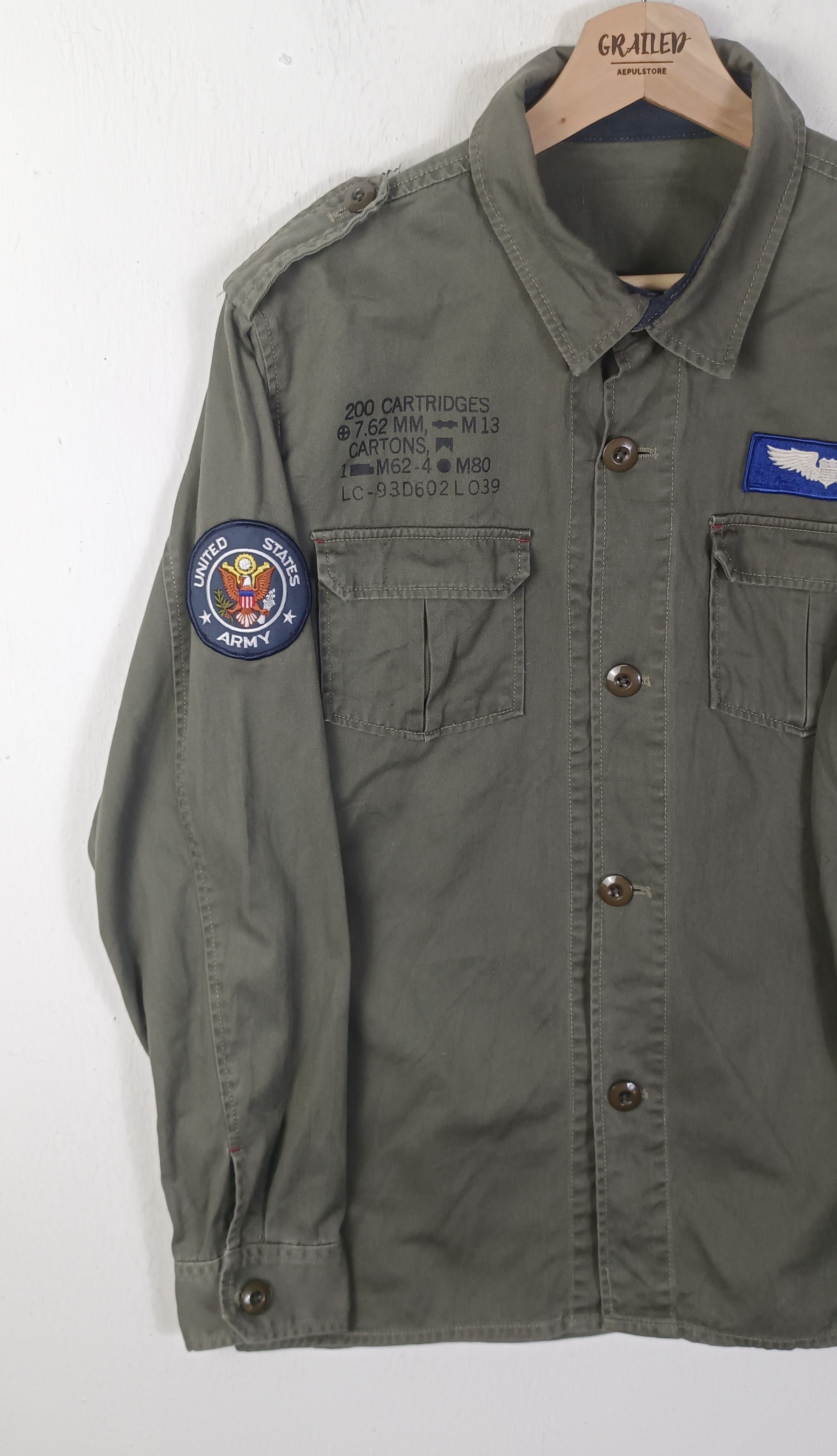 Japanese Brand US Army 200 Cartridges M13 Military Jacket Size US M / EU 48-50 / 2 - 3 Thumbnail