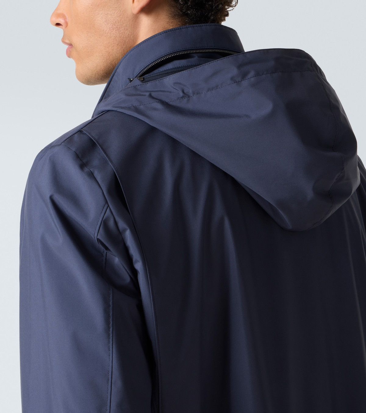 Loro Piana Loro Piana Navy Traveler Windmate Jacket Meb Size US L / EU 52-54 / 3 - 7 Thumbnail