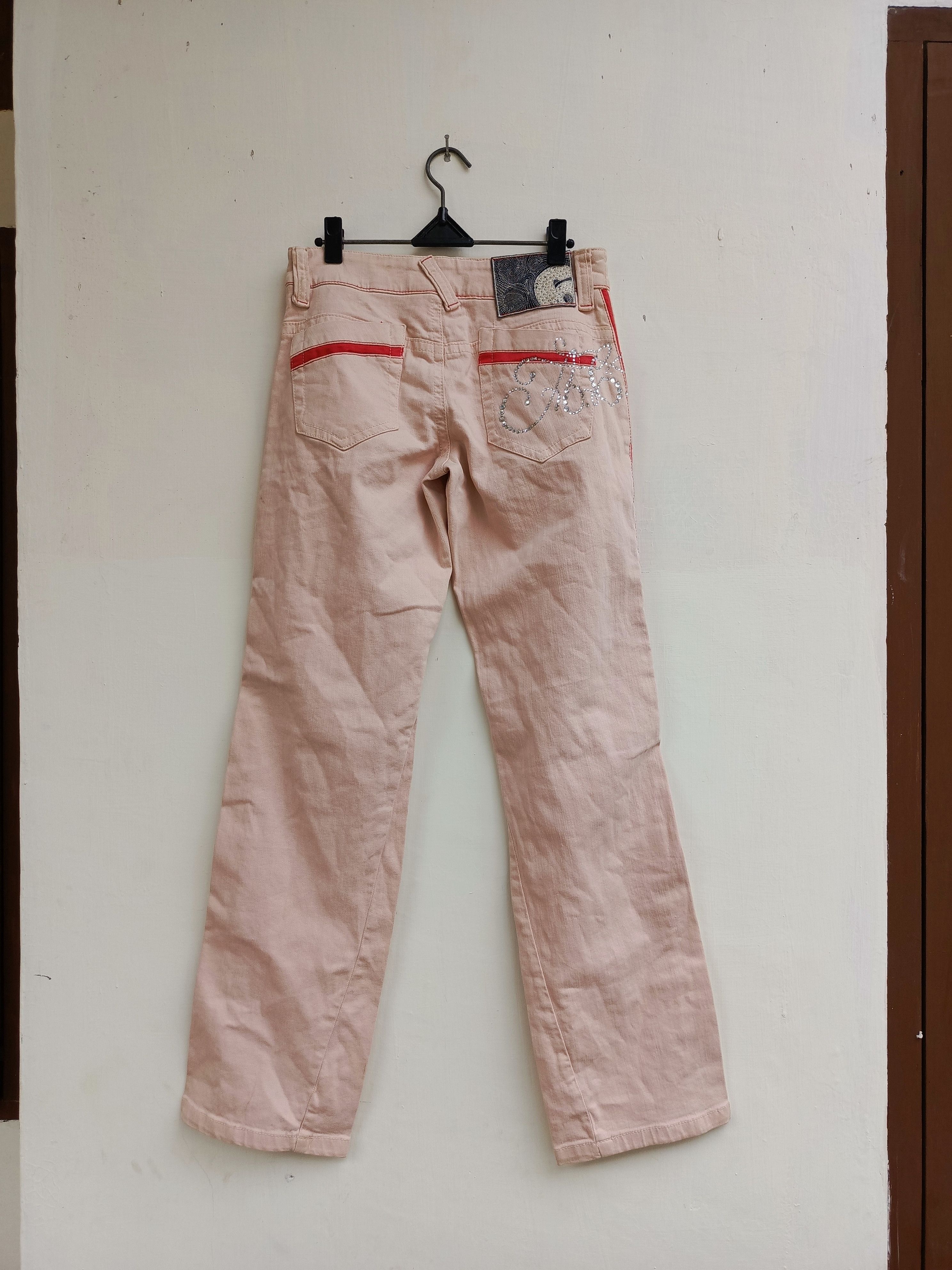 Designer A6 pants jeans pink color Size 26" / US 2 / IT 38 - 6 Thumbnail