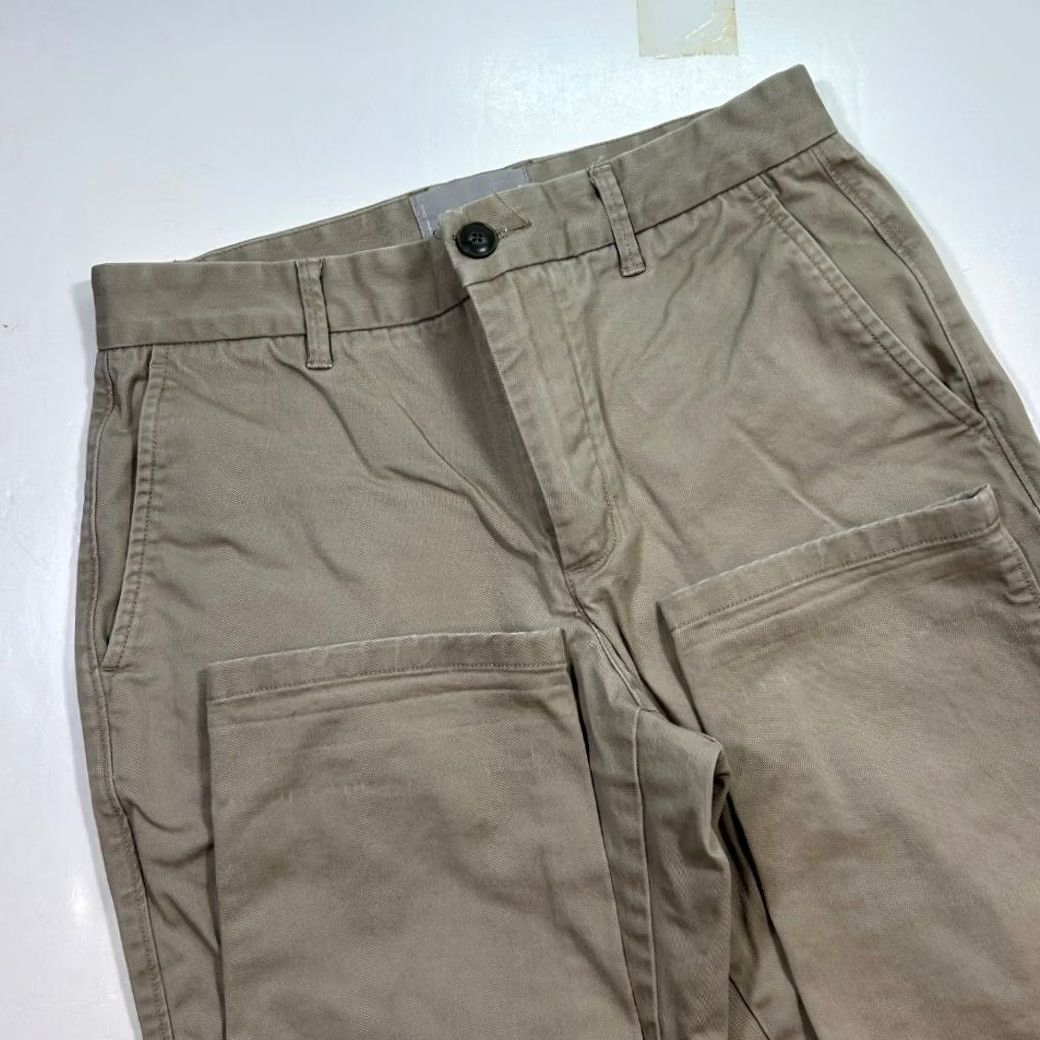 Everlane Everlane Chino Pants Athletic Fit Mens 29x30 Beige Cotton Blend Stretch Flat Front Pockets Casual Workwear 29 Mens Size US 29 - 3 Thumbnail