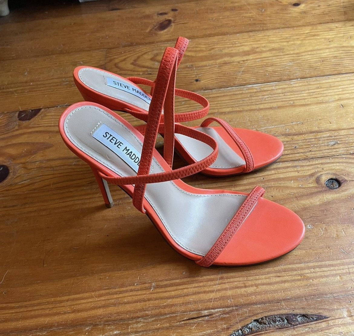 Steve Madden Steve Madden Gabriela orange heels Size US 7.5 / IT 37.5 - 3 Thumbnail