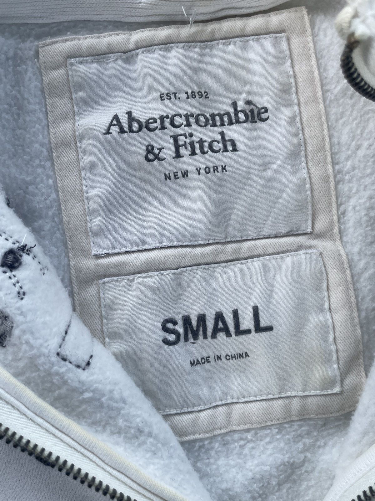 Abercrombie & Fitch Vintage Abercrombie LGB Style Faux Fur Zip Hoodie Fleece Y2k Size US S / EU 44-46 / 1 - 7 Thumbnail