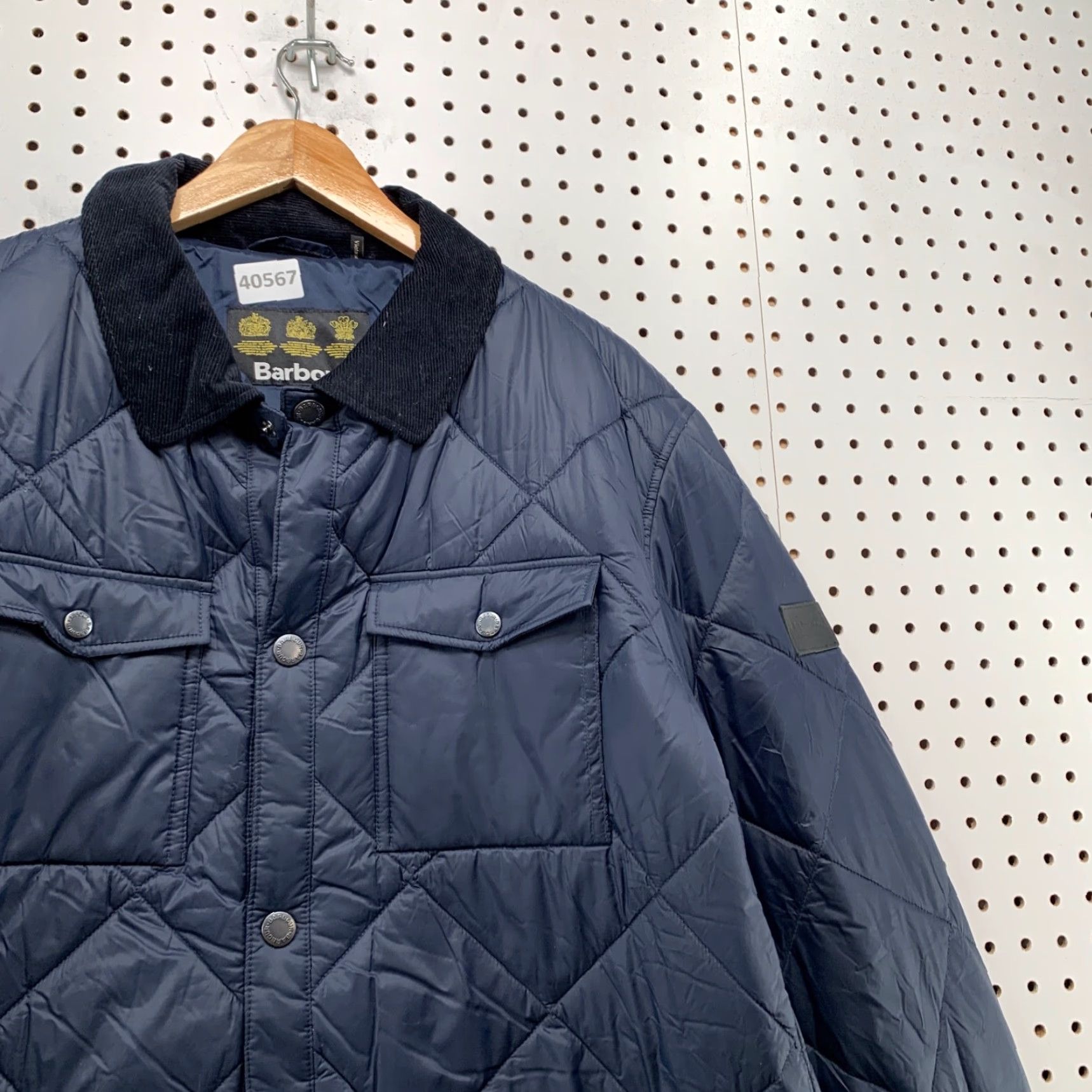 Barbour Barbour Shirt Quilted Jacket Mens 2XL Blue Lightweight Casual 26x30.5 Size US XXL / EU 58 / 5 - 7 Thumbnail