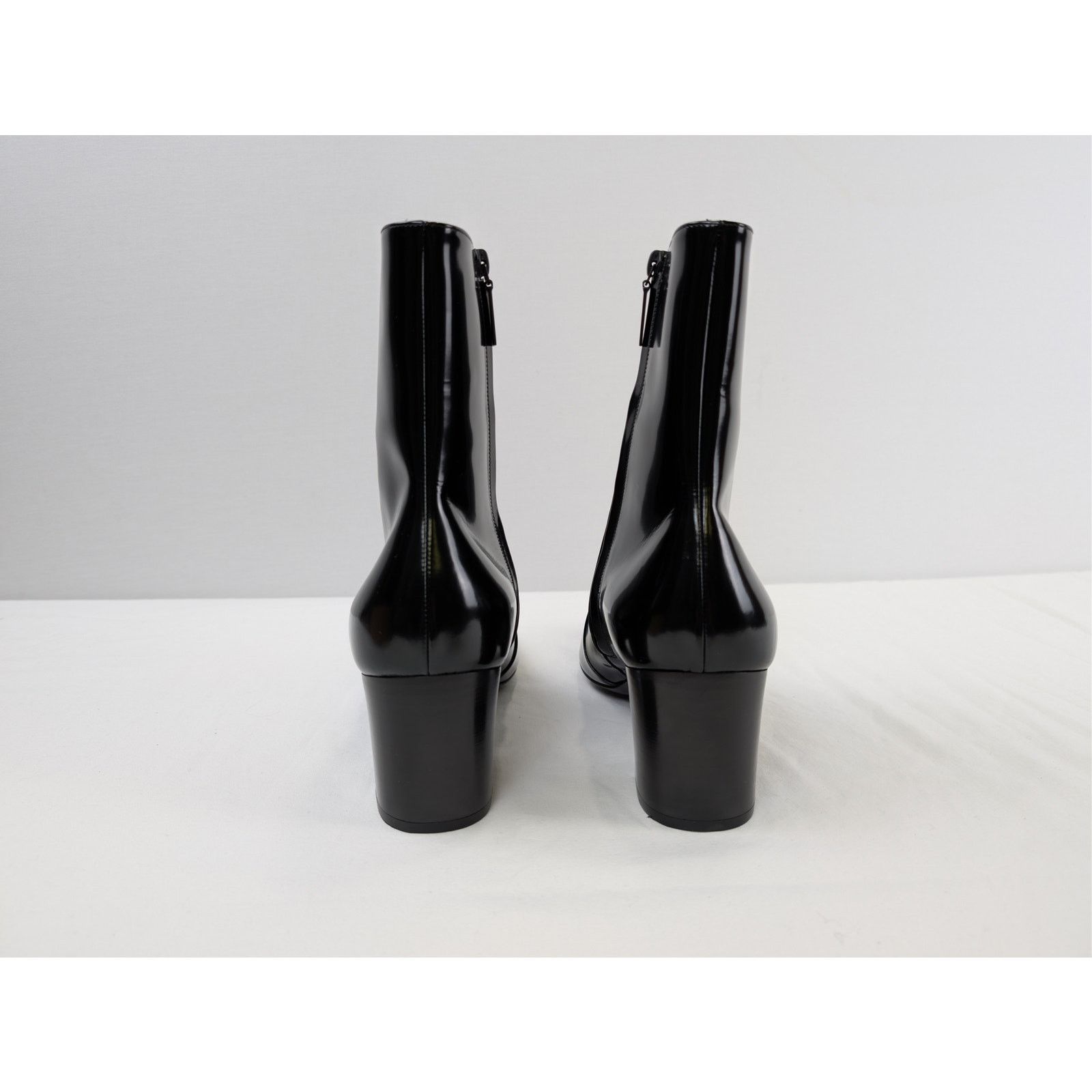 Saint Laurent Paris o1rshd1 XIV 70 Zipped Boots in Black Size US 8 / EU 41 - 10 Thumbnail