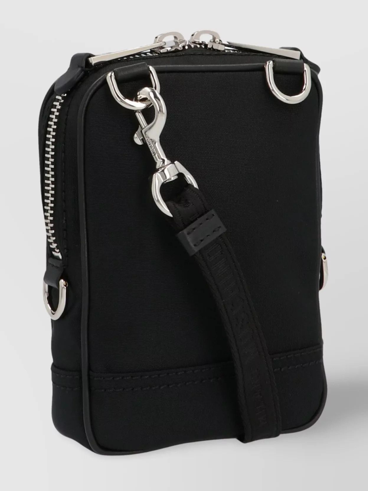 Moschino o1s22i1n0924 Size: OS / Nylon Crossbody Bag in Black Size ONE SIZE - 2 Thumbnail