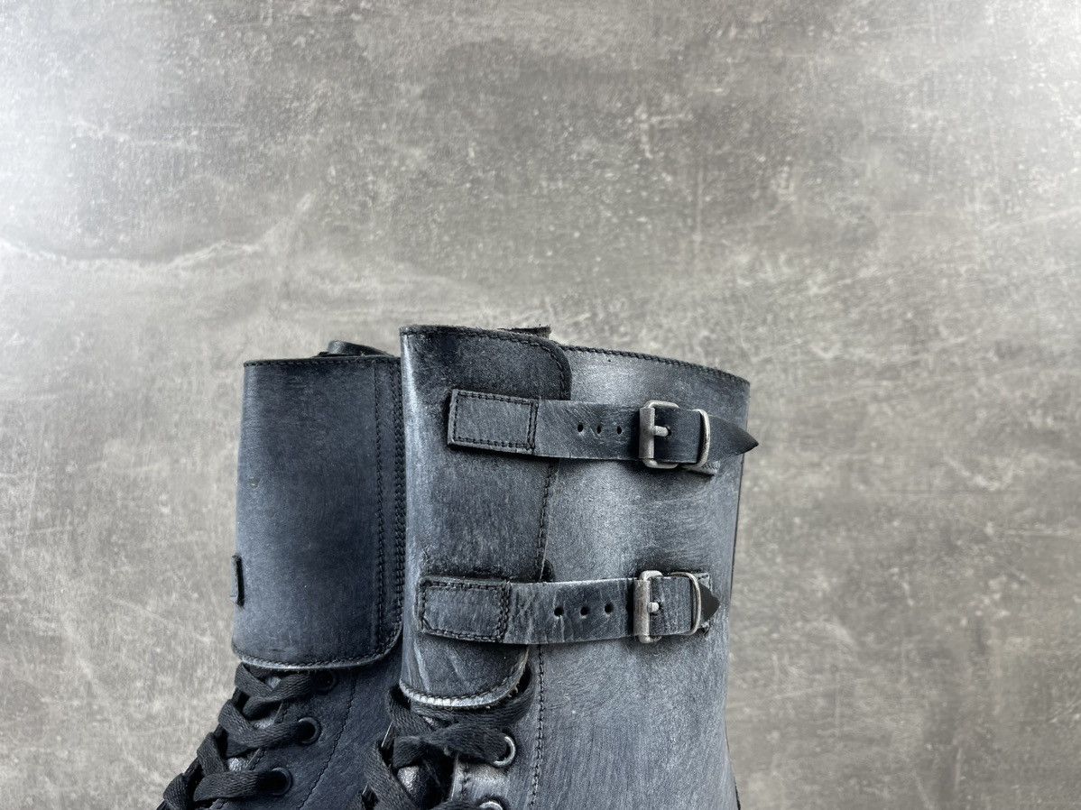 Vintage Vintage Military Combat Avant Garde Opium White Custom Boots Size US 8 / EU 41 - 5 Thumbnail