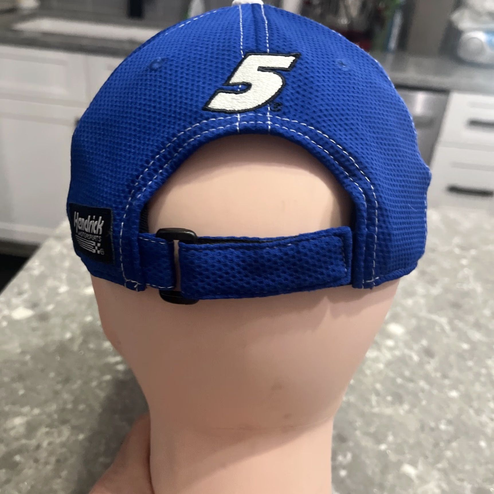 Under Armour Nascar Hat Cap Adjustable Strapback Blue Under Armour Kasey Kahne Hendrick Motorsports Mens Adjustable Blue Hat Size ONE SIZE - 4 Thumbnail
