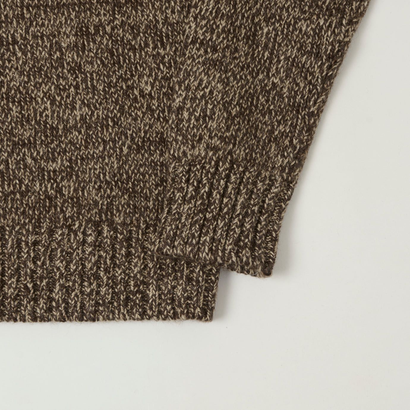 RRL Ralph Lauren 545USD Marled Turtleneck Sweater Brown / Cream Multi Size US L / EU 52-54 / 3 - 9 Thumbnail