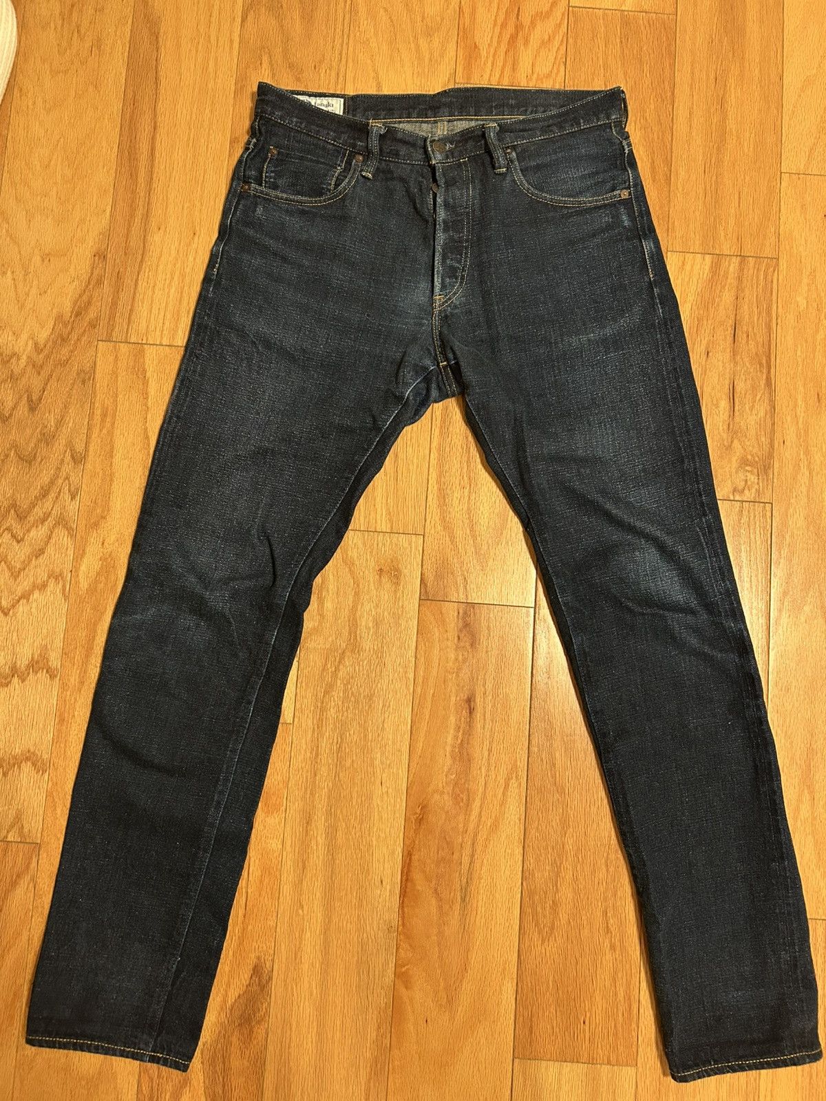 Tanuki Tanuki T1030HT (天 “Ten”) High Tapered Jeans 12.5oz Size US 32 / EU 48 - 1 Thumbnail