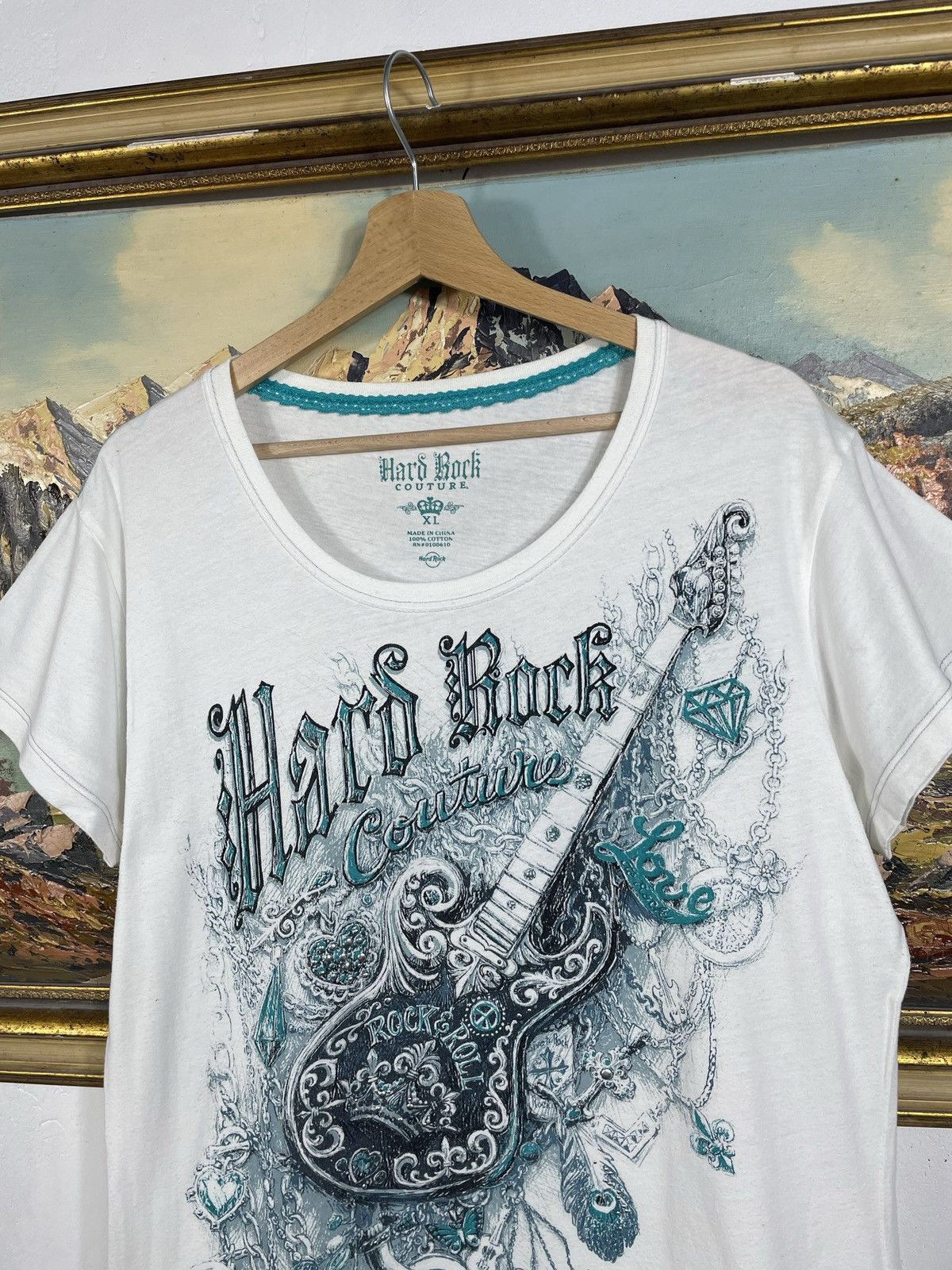 Other Hard Rock Couture Vintage Y2k T-shirt Avant Garde Affliction Size XL / US 12-14 / IT 48-50 - 5 Thumbnail