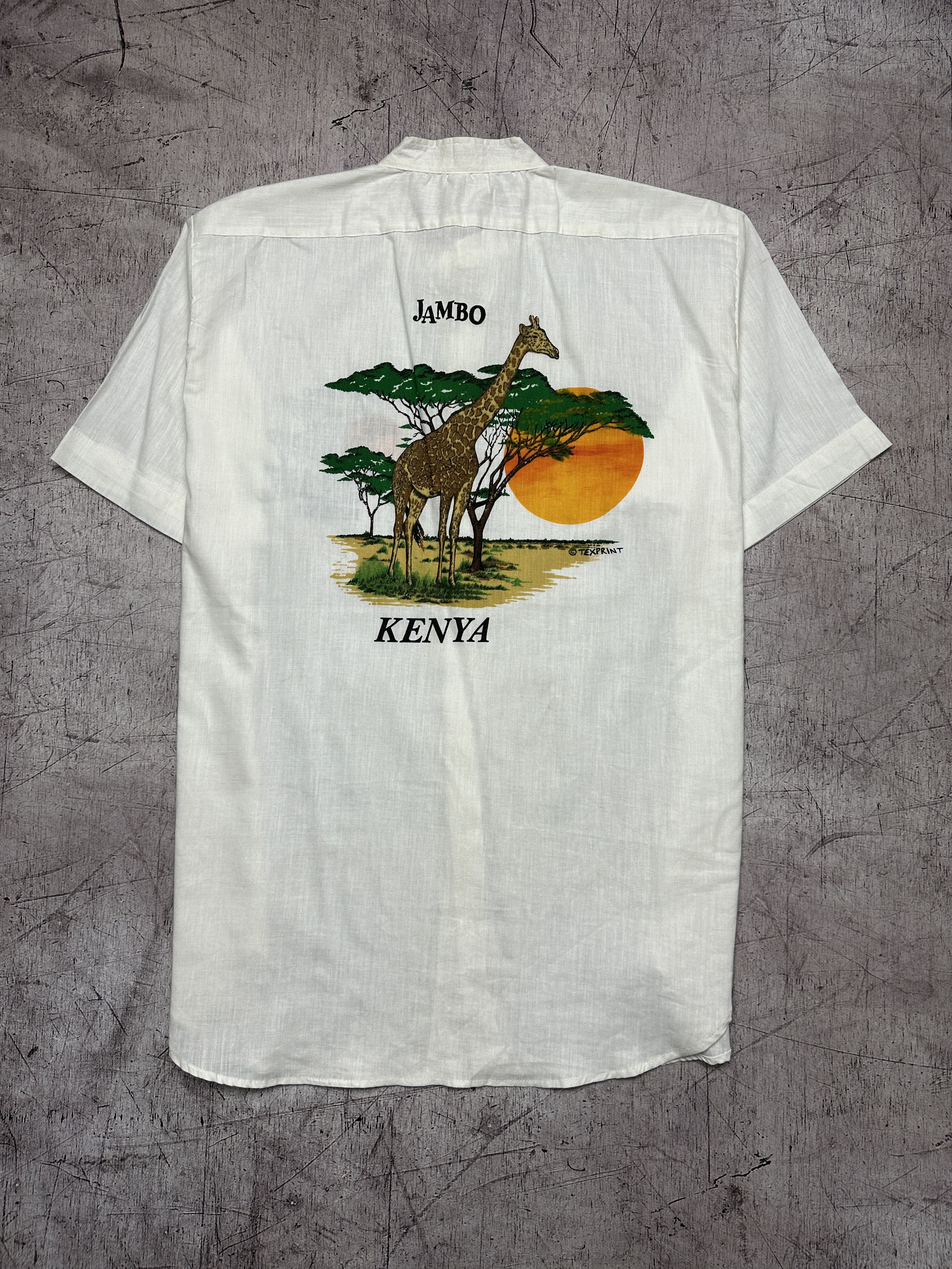Vintage Jambo Kenya Vintage Mens Hawaiian Shirt Size US XXL / EU 58 / 5 - 1 Thumbnail