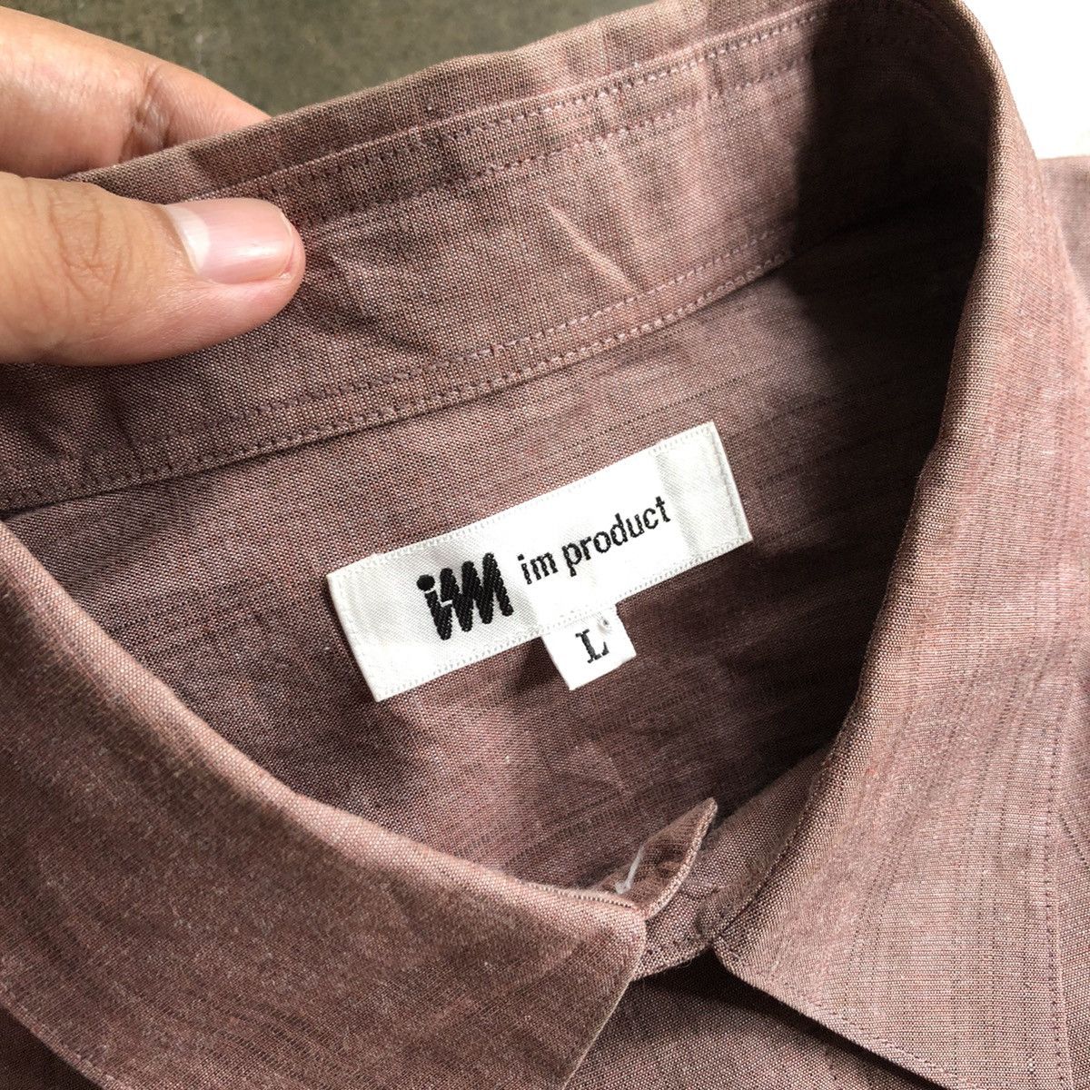 Issey Miyake × Japanese Brand × Vintage Vintage! 80s IM Issey Miyake Design Studio Shirt 🍒 Size US L / EU 52-54 / 3 - 3 Thumbnail