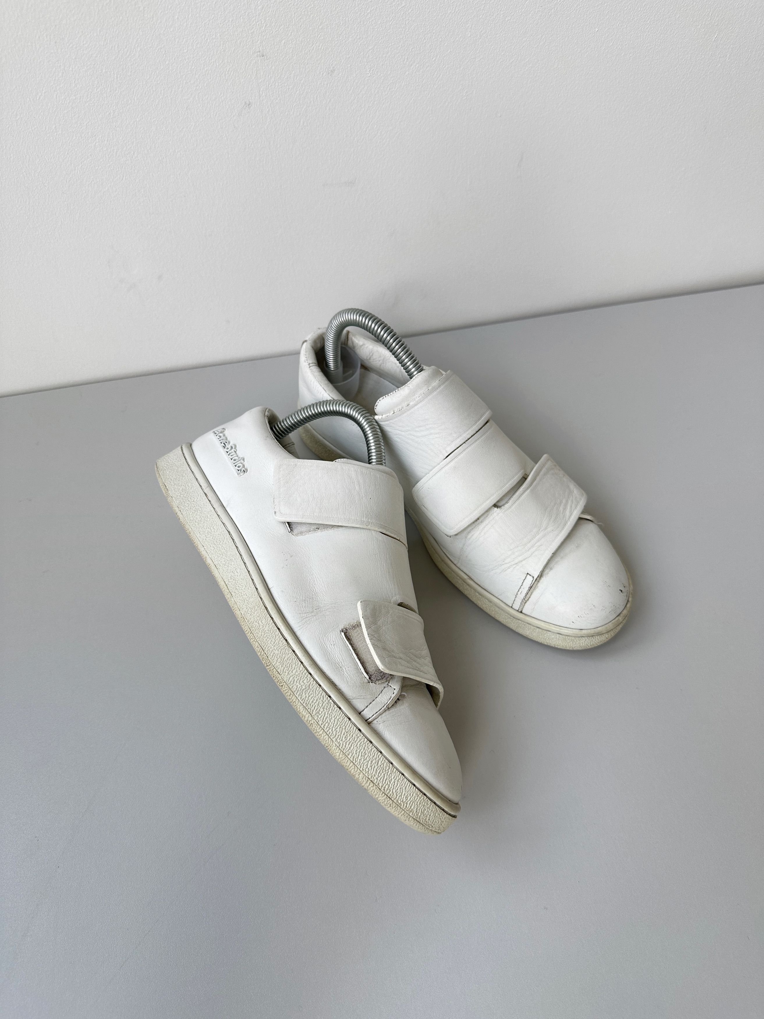 Acne Studios Acne Studios Leather Trainers Low Top Sneakers Size US 7 / IT 37 - 2 Thumbnail