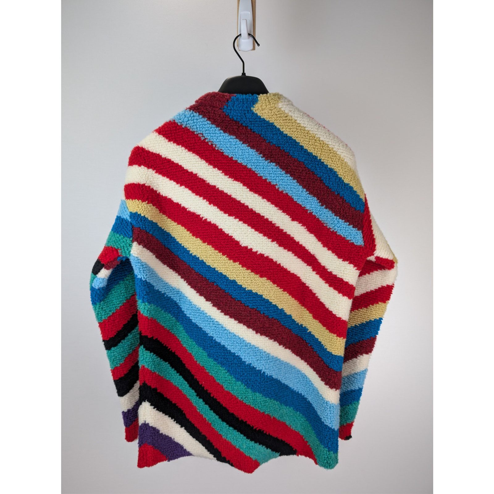 Bottega Veneta o1rshd1 Striped Loopy Knit Wool-Blend Sweater in Multicolor Size US M / EU 48-50 / 2 - 17 Thumbnail