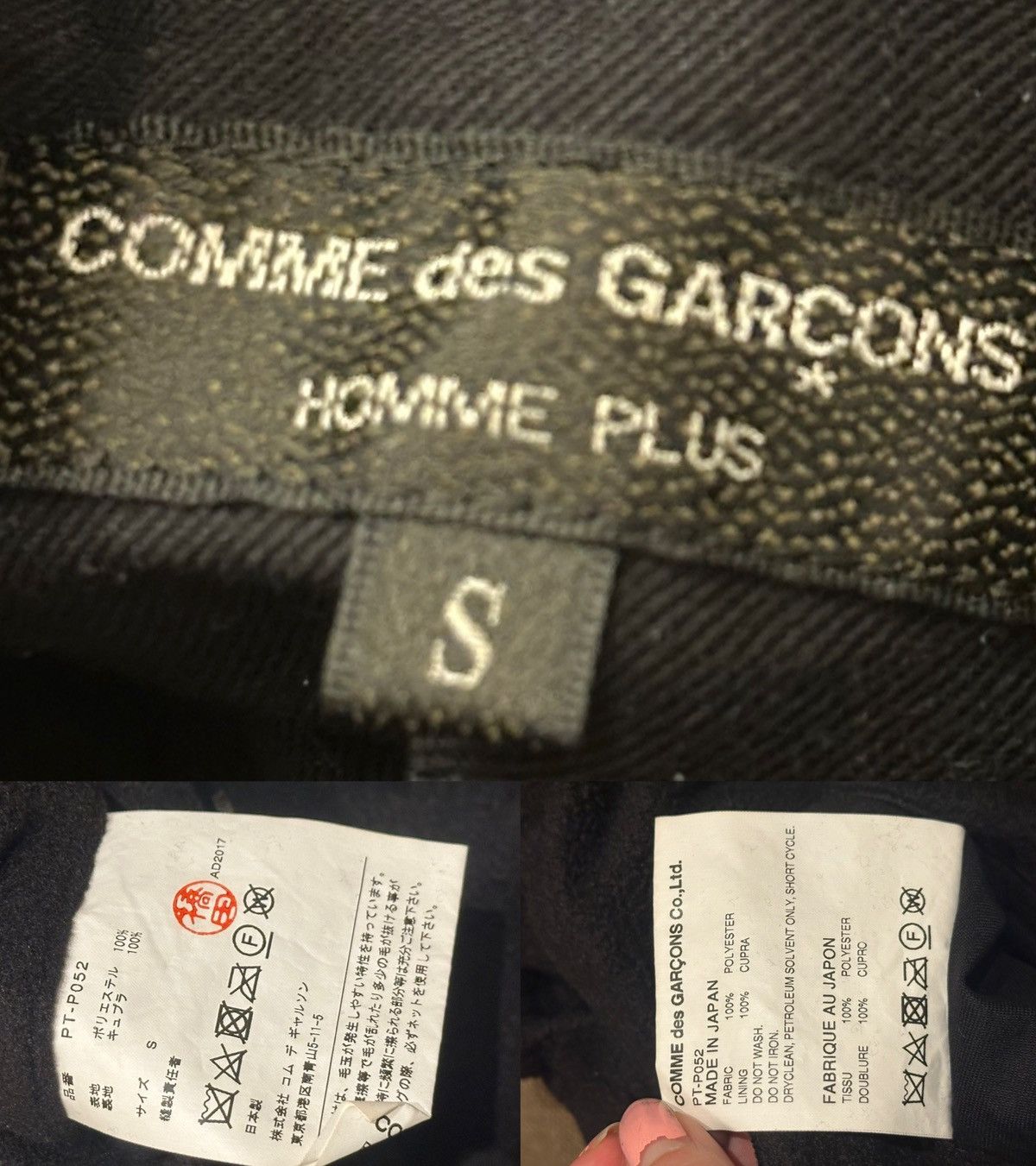 Comme des Garcons Homme Plus Comme des Garcons Homme Plus Sweatpants Size US 30 / EU 46 - 2 Thumbnail