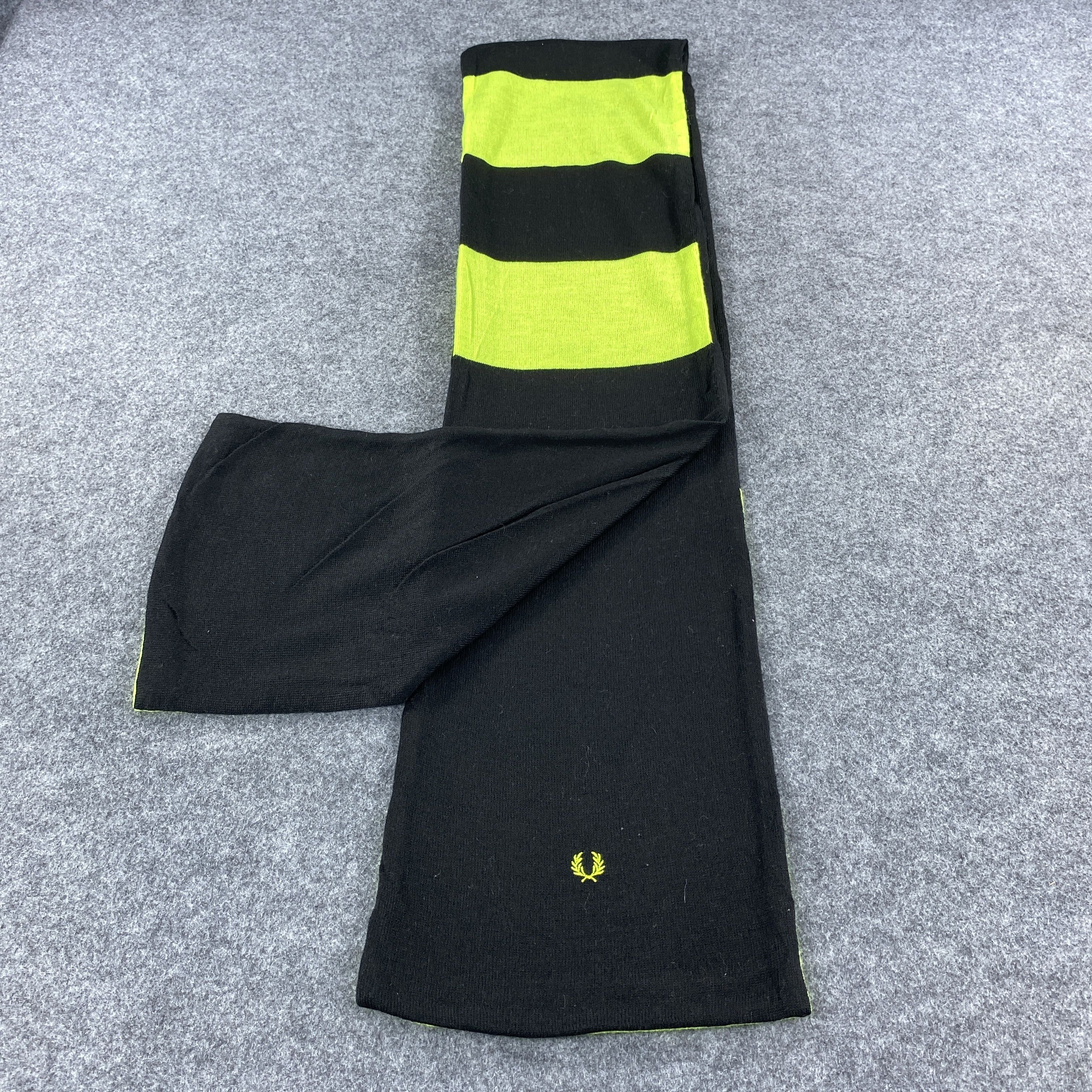Fred Perry × Vintage Fred Perry Scarf # Muffler # Neckwear # D632 Size ONE SIZE - 6 Thumbnail