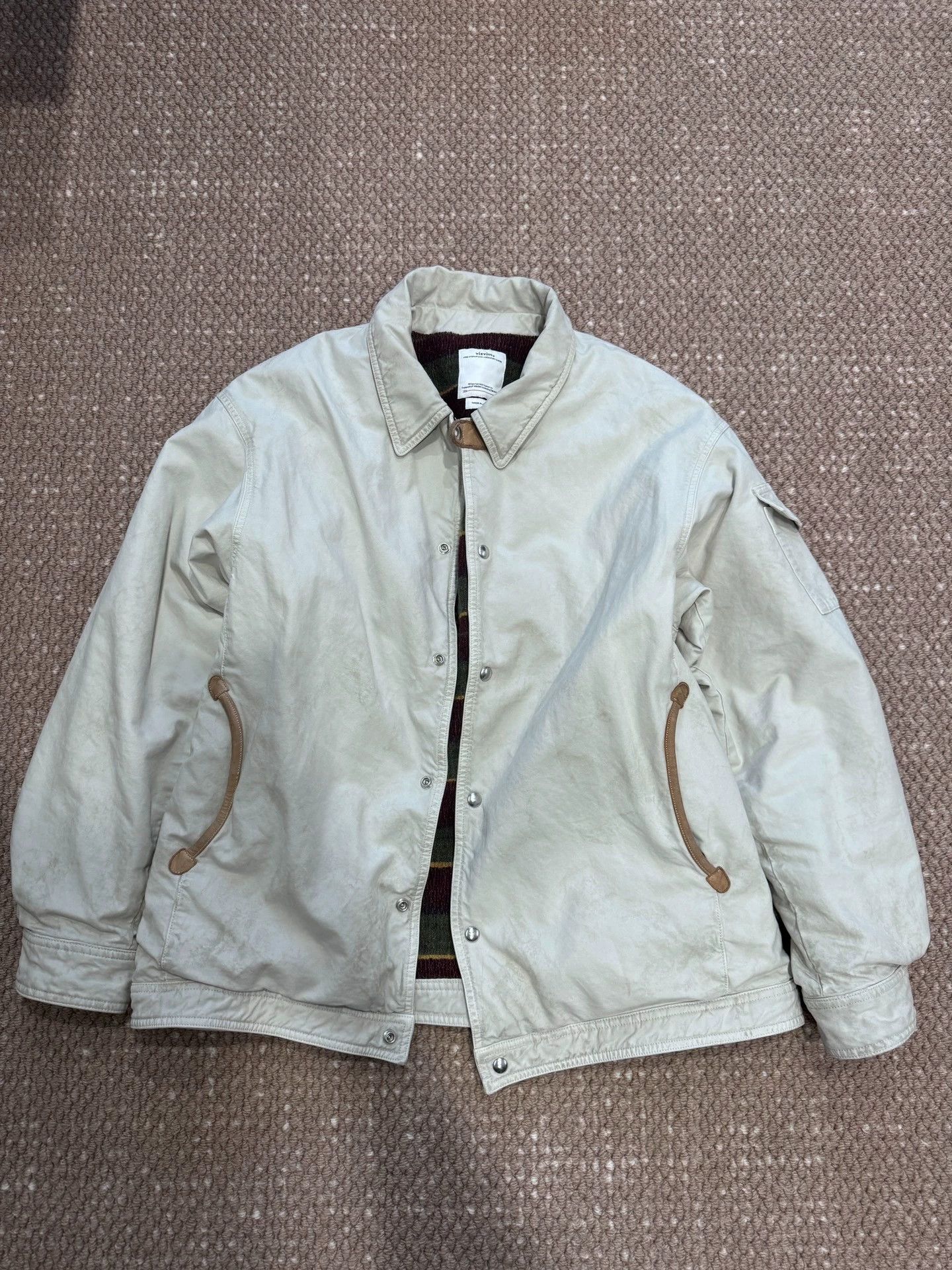 Visvim VISVIM WILLIS BLOUSON 23AW makes dirty jackets Size US L / EU 52-54 / 3 - 1 Thumbnail