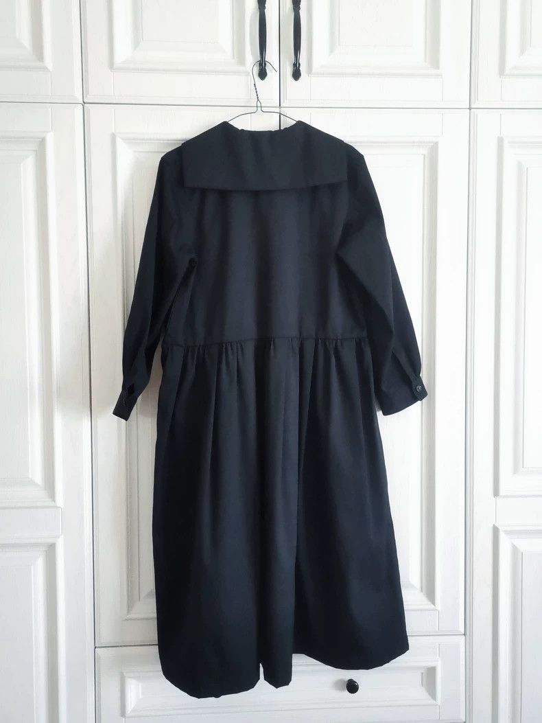 Comme des Garcons Comme Des Garcons Navy Neck Dress Size XS / US 0-2 / IT 36-38 - 1 Thumbnail