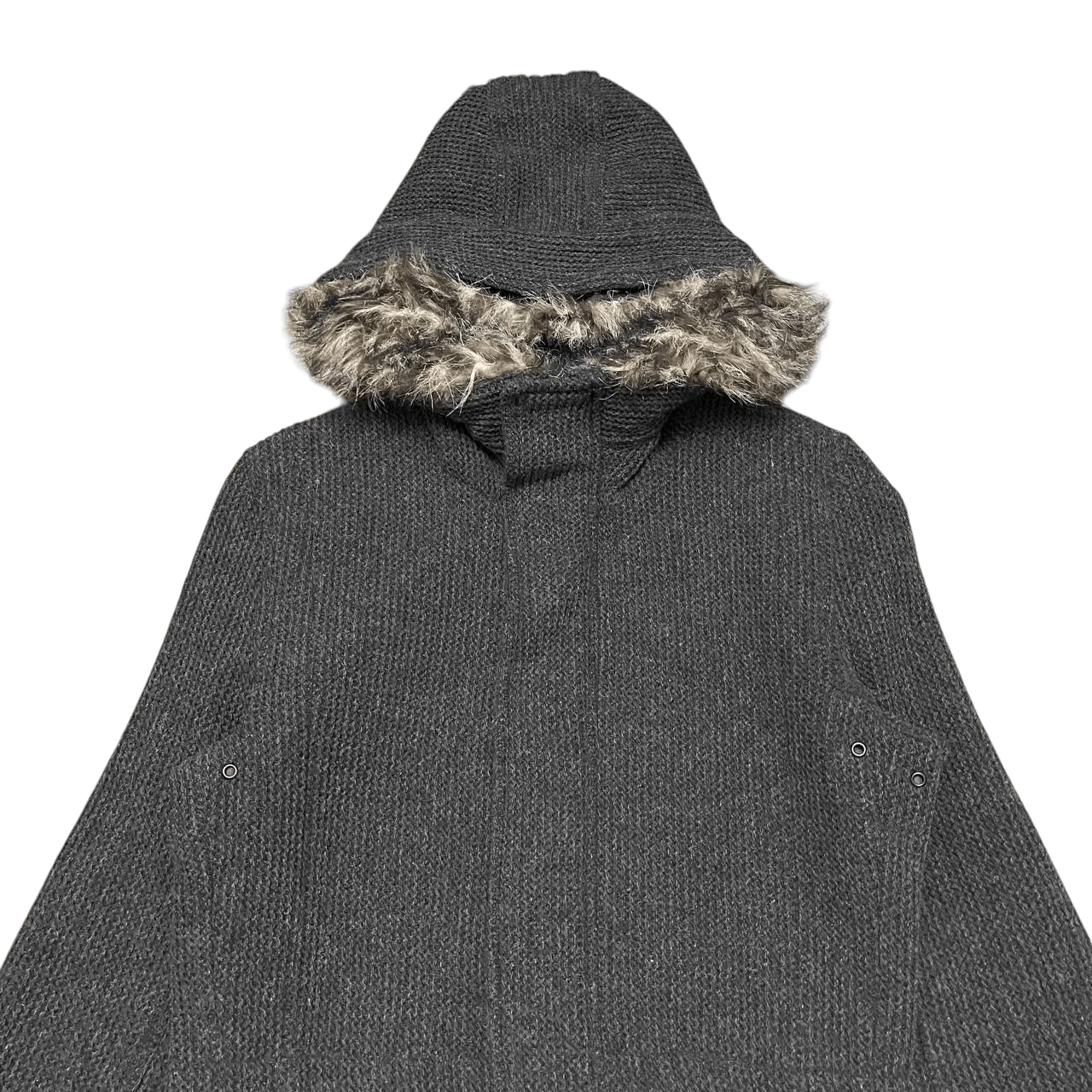 Schlussel Vintage Schlussel Fur Hooded Jacket Size US M / EU 48-50 / 2 - 2 Thumbnail