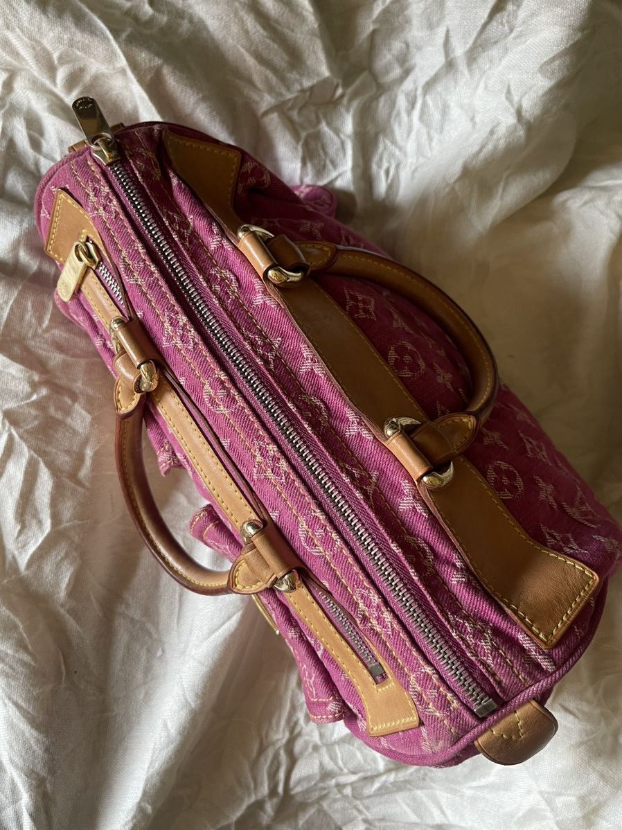 Louis Vuitton × Vintage Louis Vuitton Neo Denim Speedy Size ONE SIZE - 4 Thumbnail