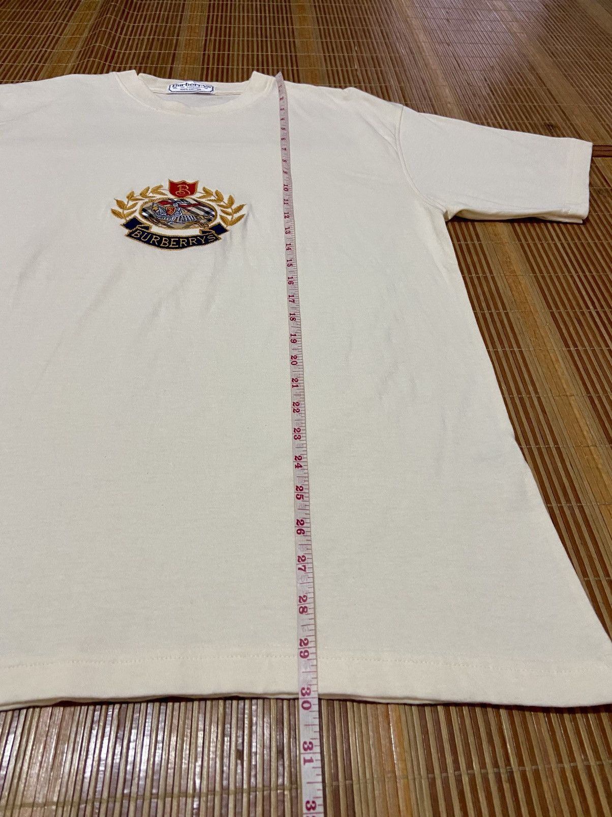 Burberry VINTAGE BURBERRY LONDON TEE Size US XL / EU 56 / 4 - 8 Thumbnail