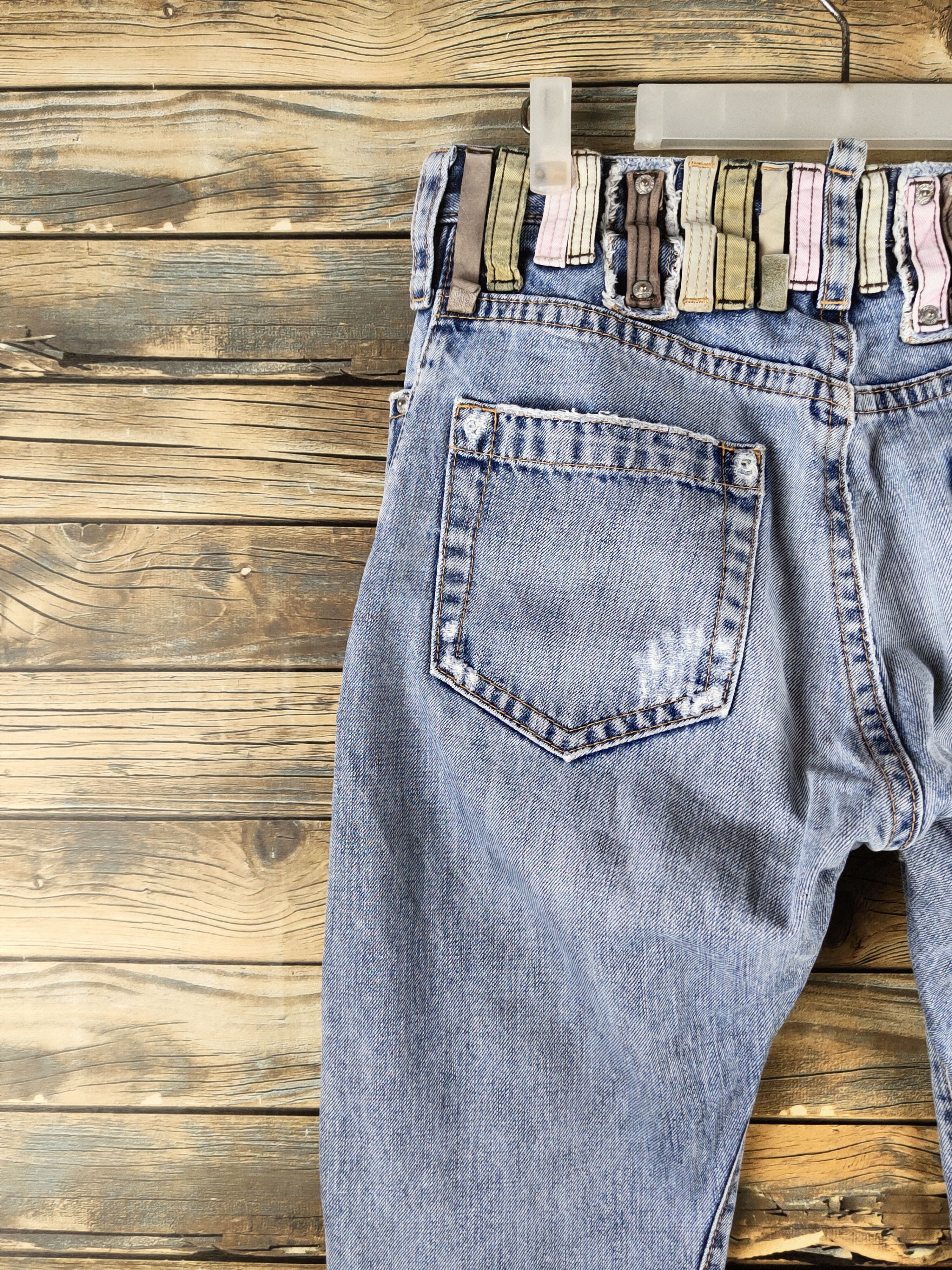 Dsquared2 D Dsquared2 Blue Distressed Ripped Jeans #S2909 Size US 30 / EU 46 - 8 Thumbnail