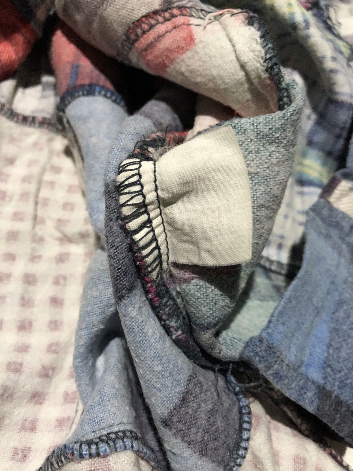 Other KEMEJA FLANEL B-SPARE PATCHWORK VINTAGE ©1985 Size US XXL / EU 58 / 5 - 5 Thumbnail