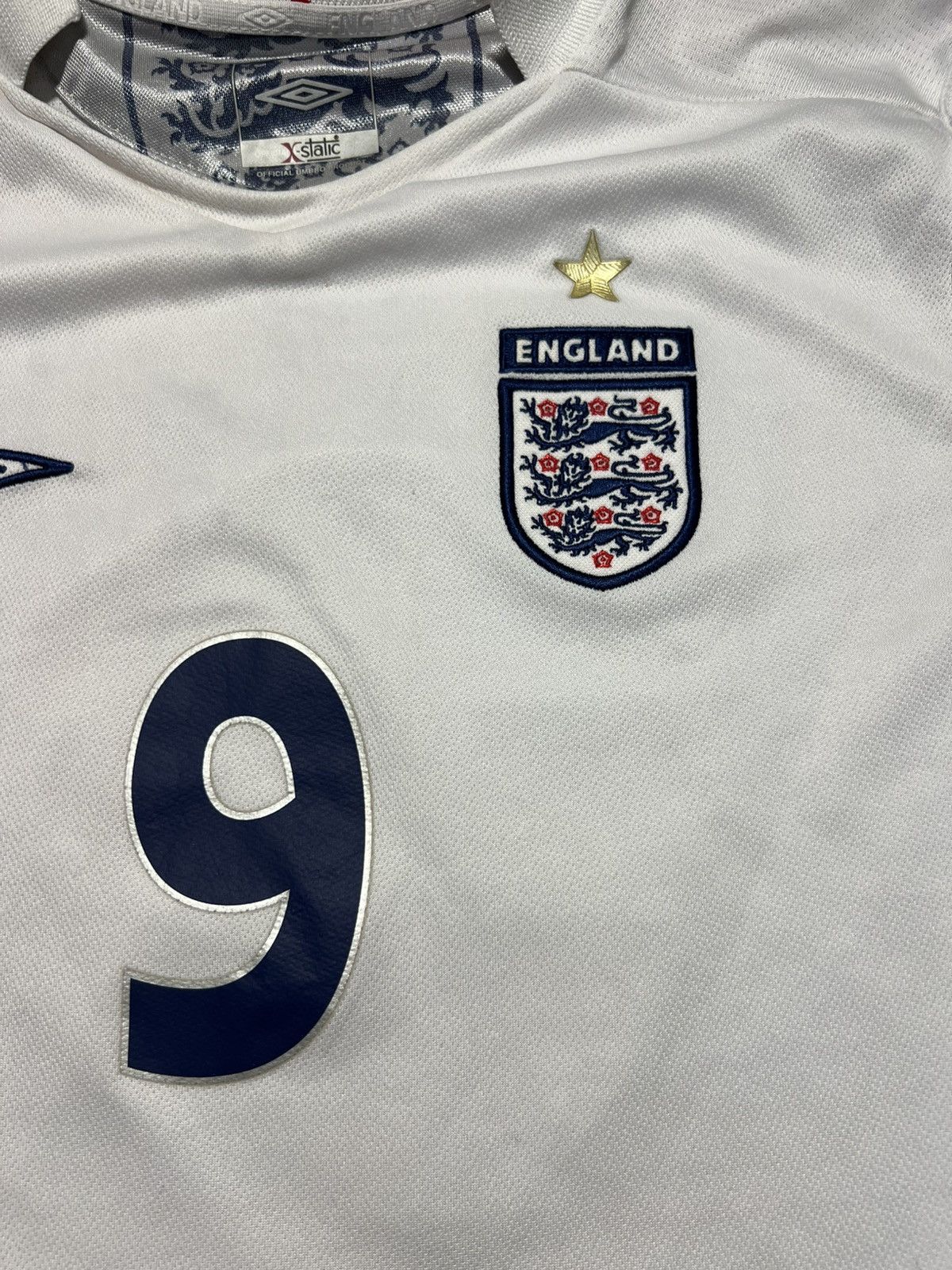 Umbro Team England Wayne ROONEY TURNER 2005- 2007 Size US XL / EU 56 / 4 - 5 Thumbnail