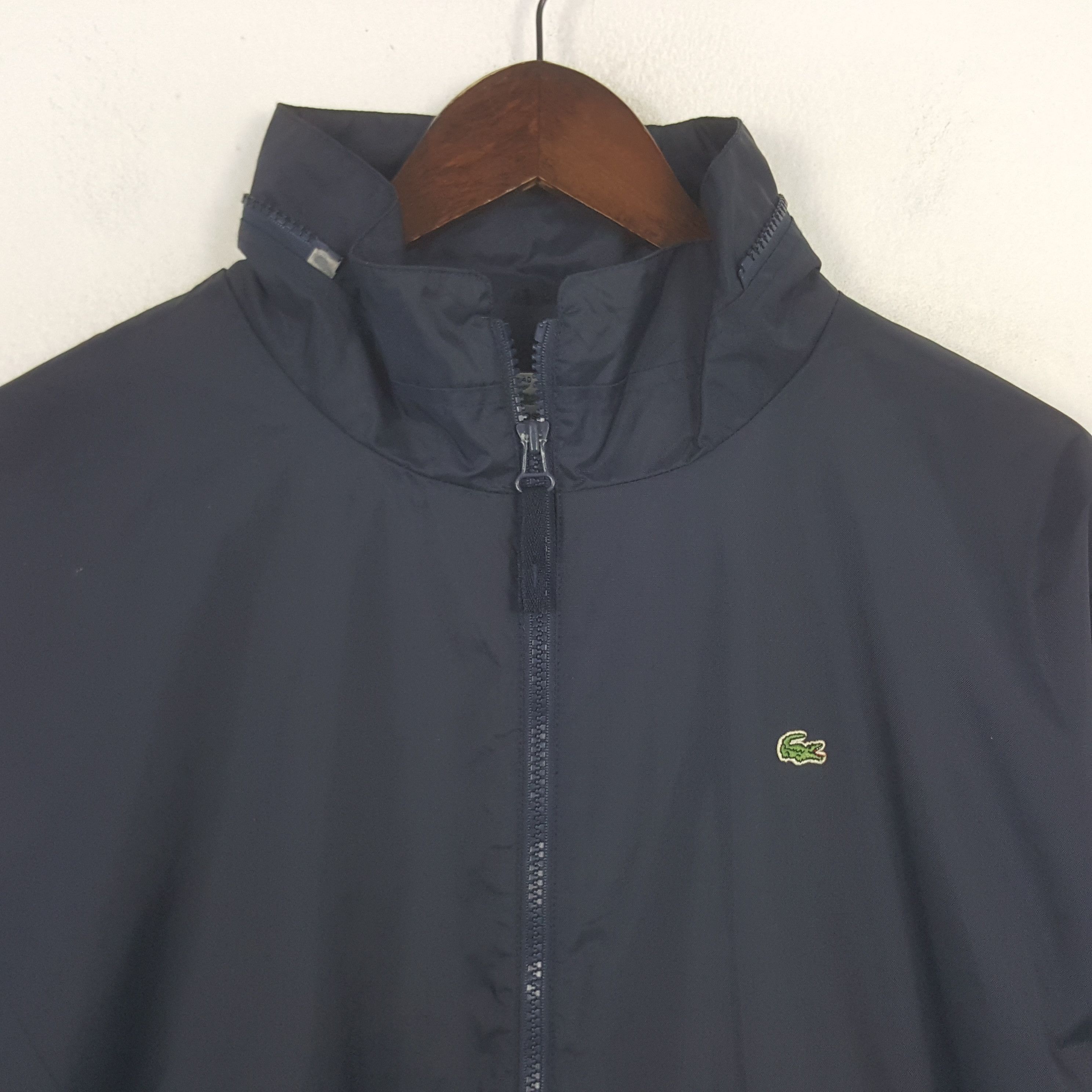Lacoste Vintage Lacoste Windbreaker Jacket Size US M / EU 48-50 / 2 - 2 Thumbnail