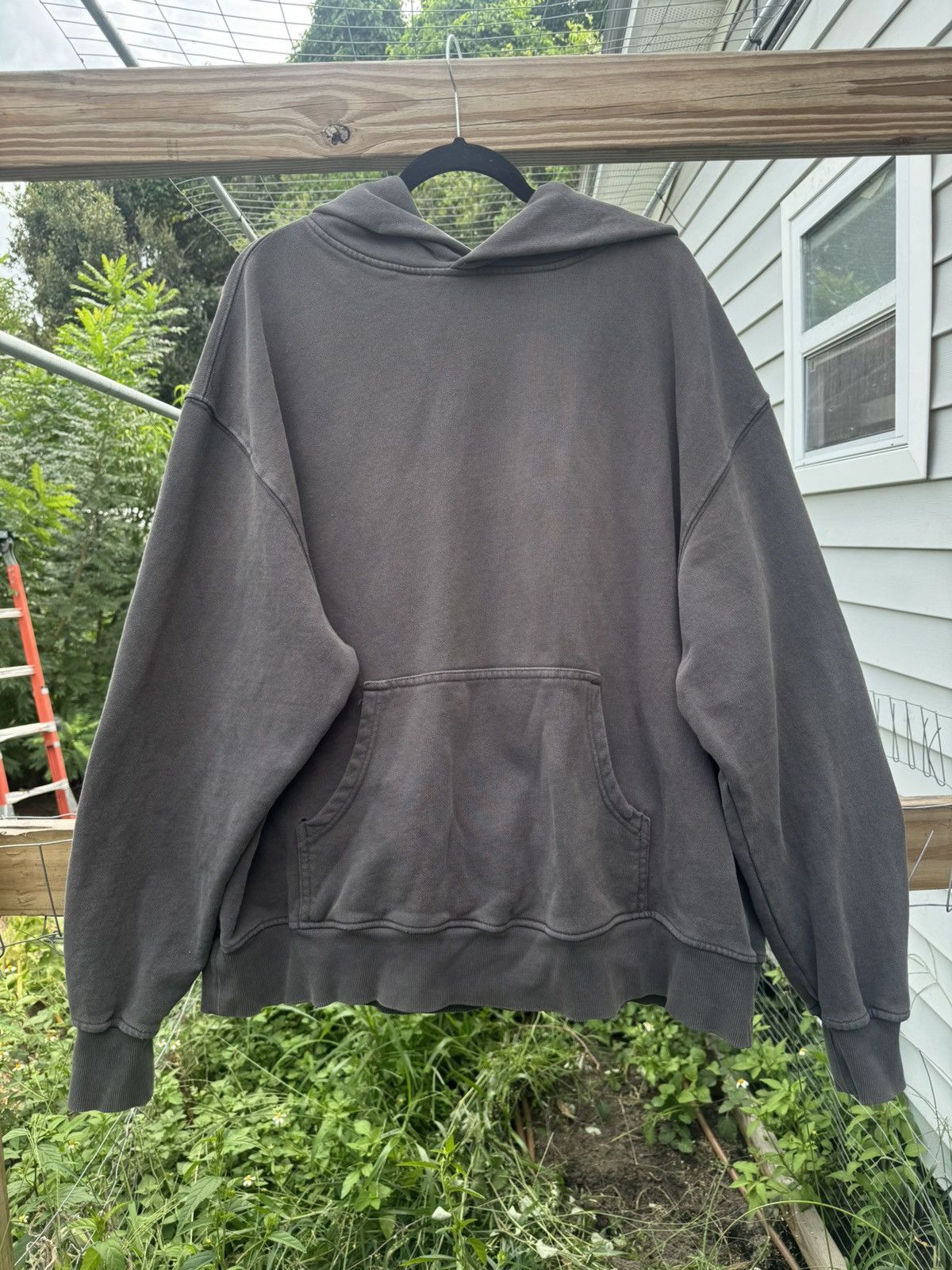 Other DARK GREY BLANK HEAVYWEIGHT HOODIE Size US XL / EU 56 / 4 - 1 Thumbnail
