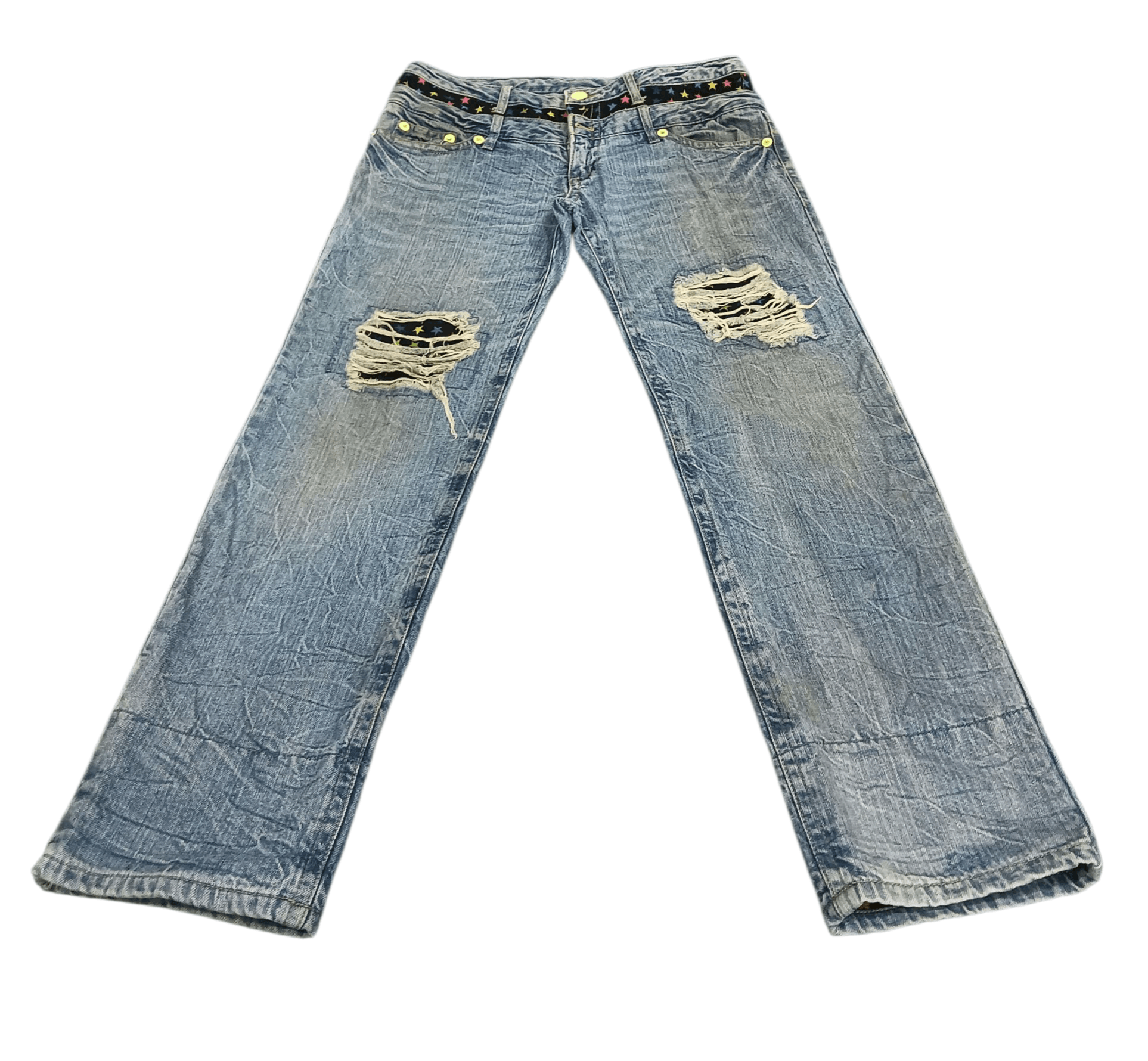 Other Distressed Jeans Double Waist Size US 34 / EU 50 - 4 Thumbnail