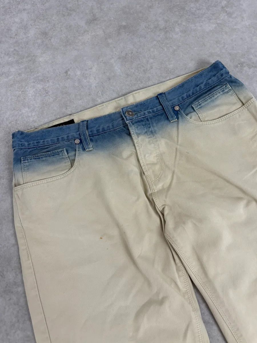 Gucci Gucci White Blue Gradient Slim Denim Jeans Size US 32 / EU 48 - 5 Thumbnail
