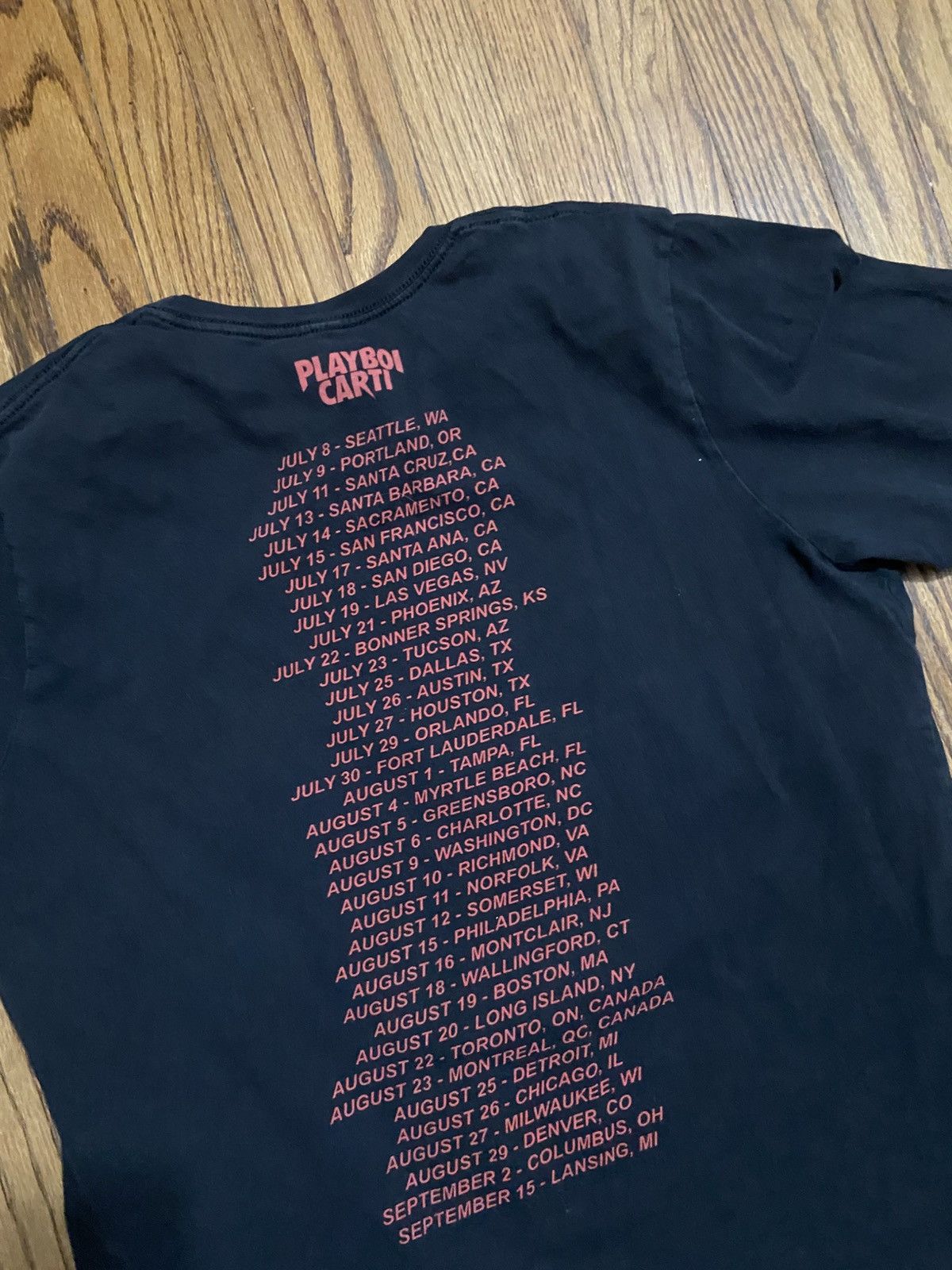 Playboi Carti Playboi carti tour shirt Size US XL / EU 56 / 4 - 4 Thumbnail