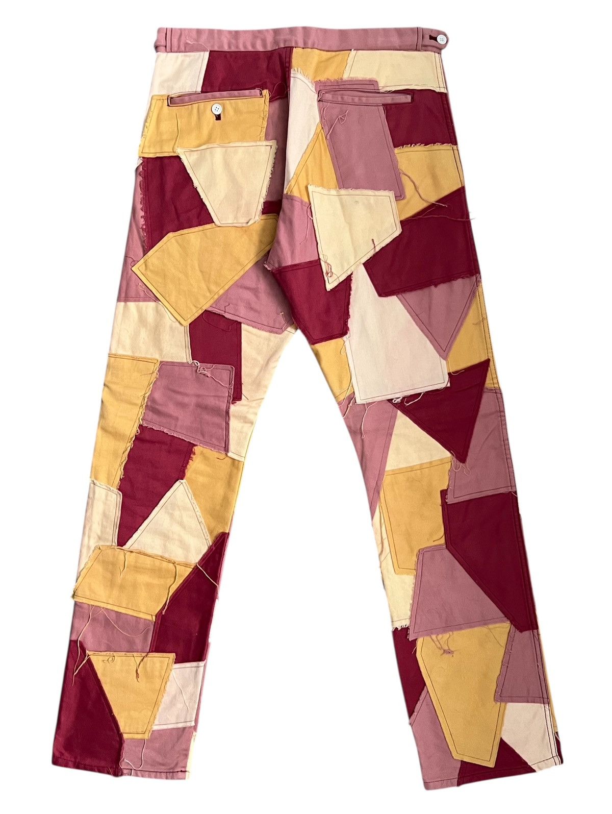 Comme des Garcons Homme Plus 1999 Comme Des Garcons Homme Plus Runway Patchwork Pants Size US 33 - 2 Thumbnail