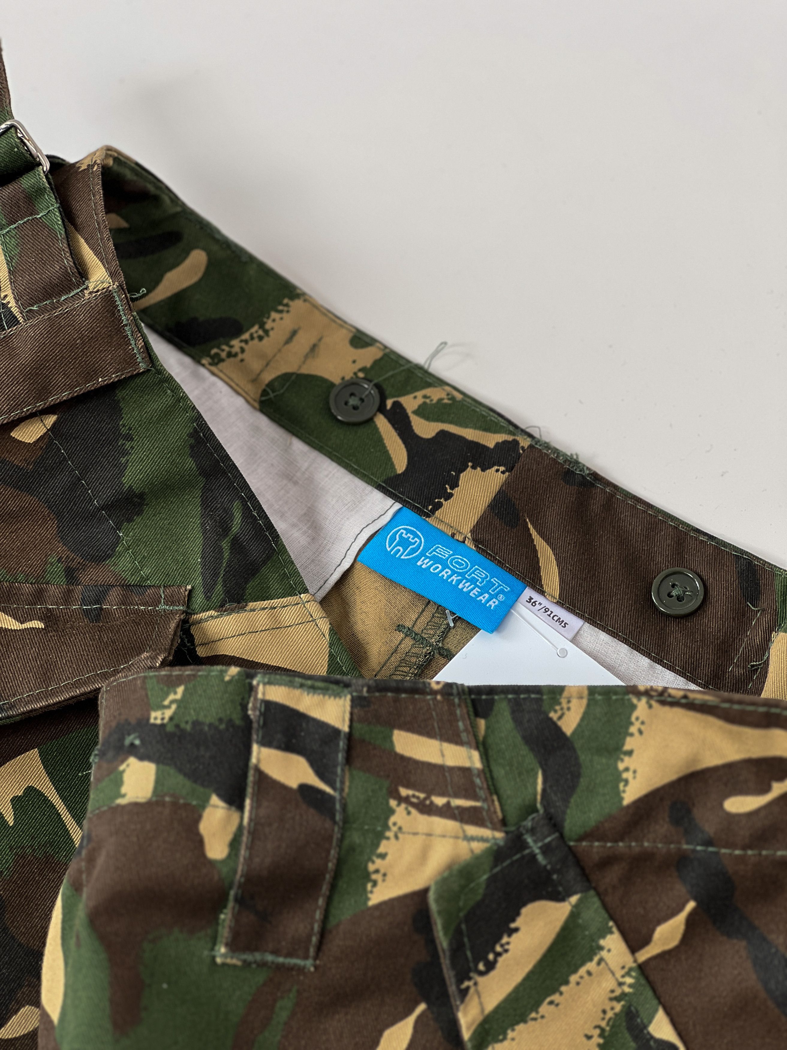 Other UK FORTT WORKWEAR Camo Cargo Pants Size US 36 / EU 52 - 4 Thumbnail